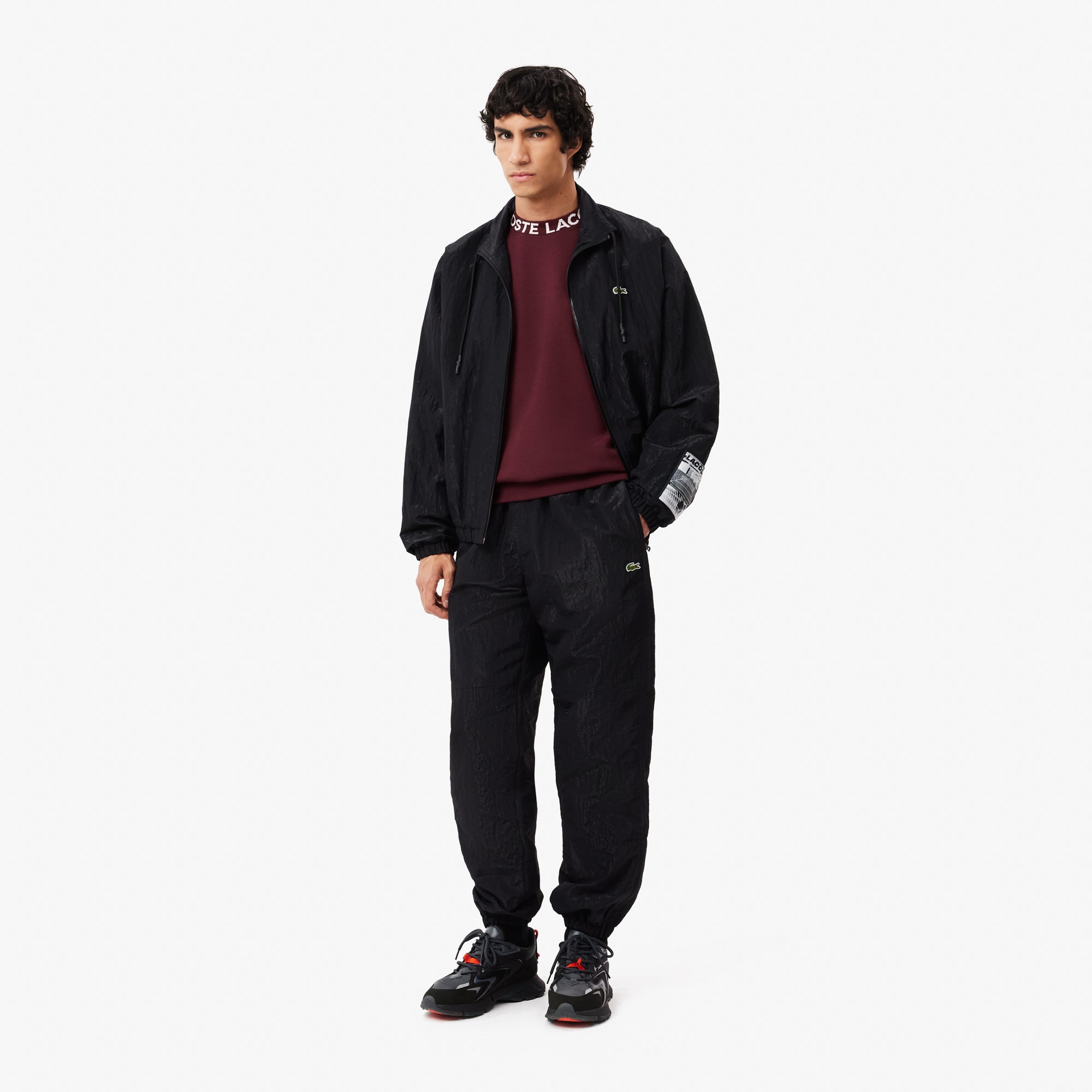 Logo Jacquard Crew Neck Sweatshirt