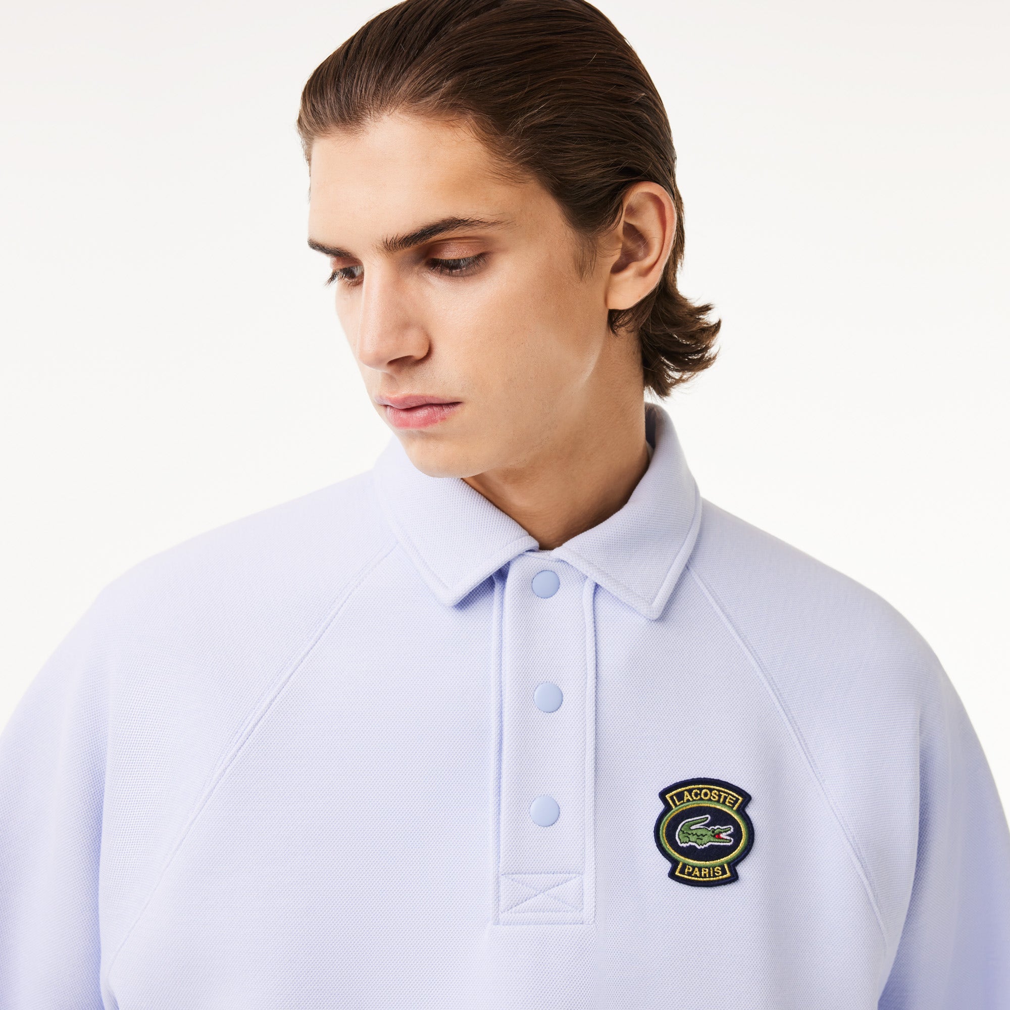Loose Fit Pique Sweatshirt