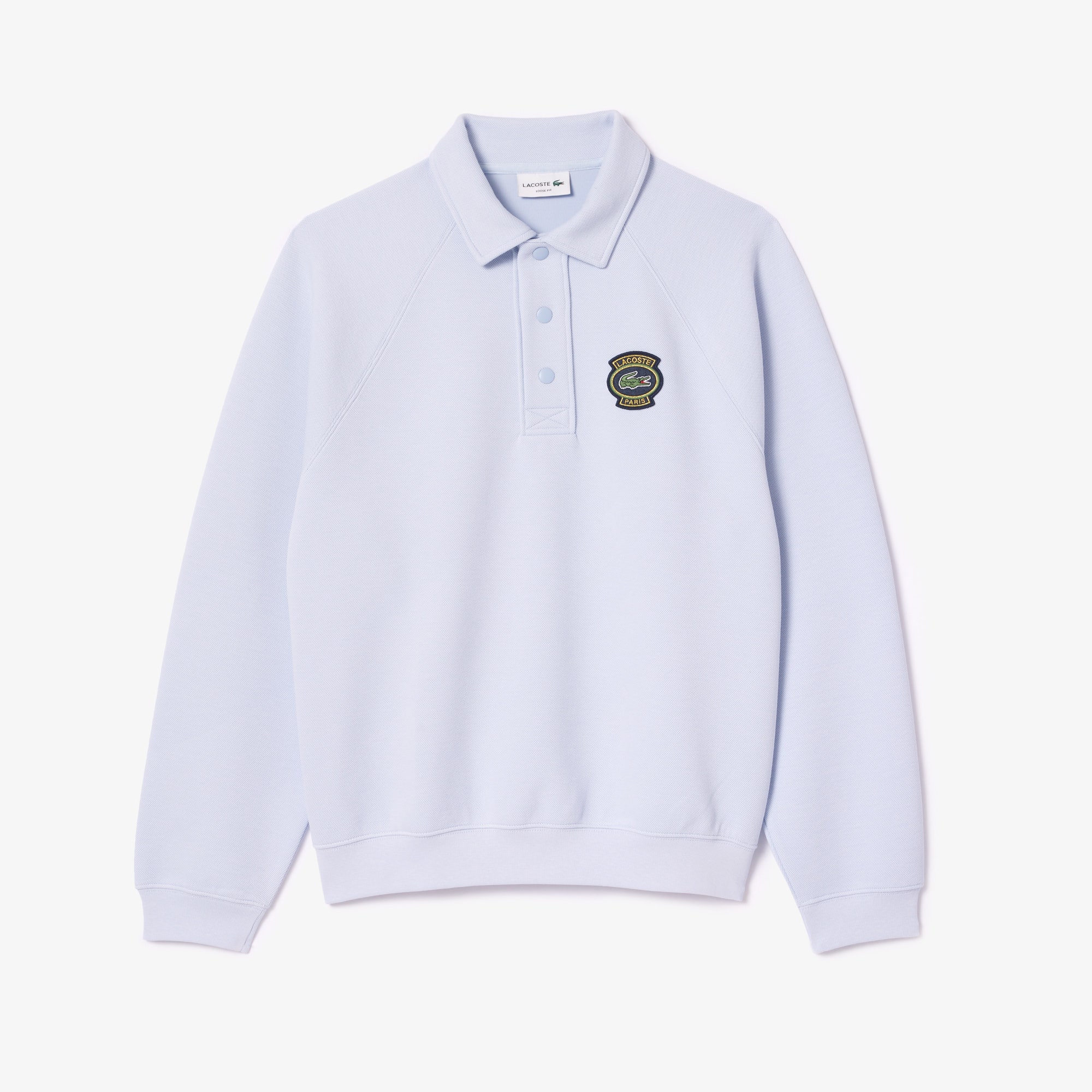 Loose Fit Pique Sweatshirt