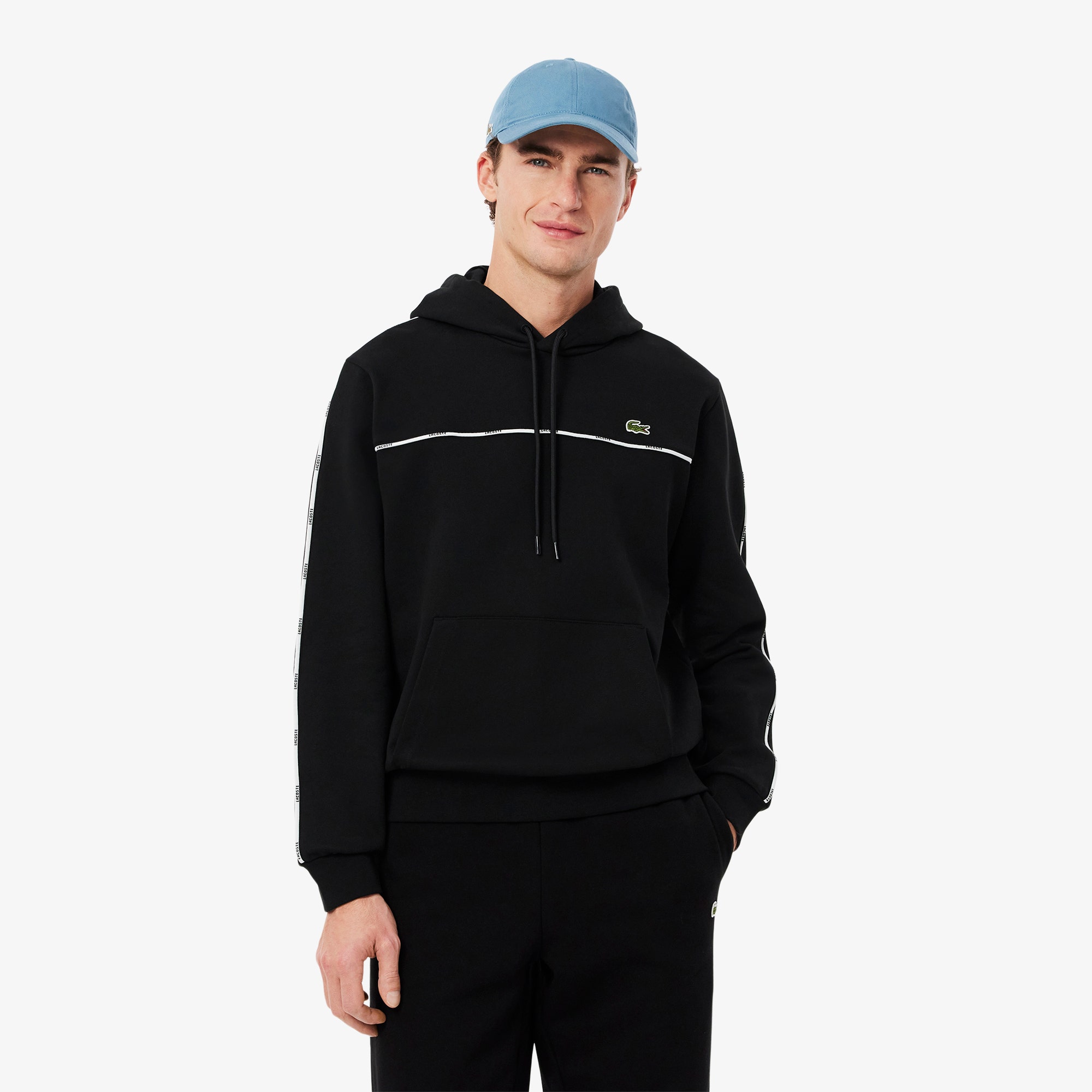 Classic Fit Logo Stripe Sweatshirt