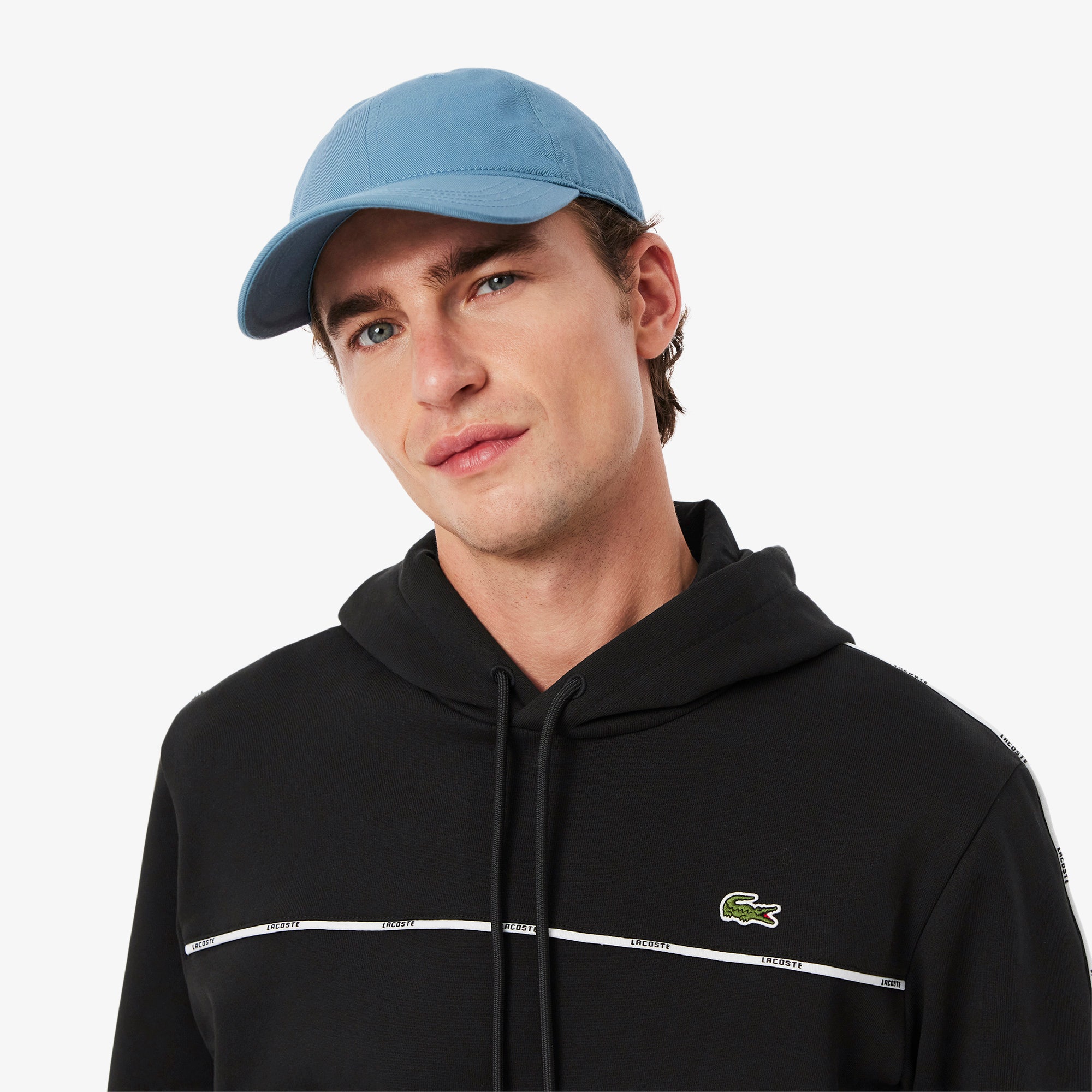 Classic Fit Logo Stripe Sweatshirt