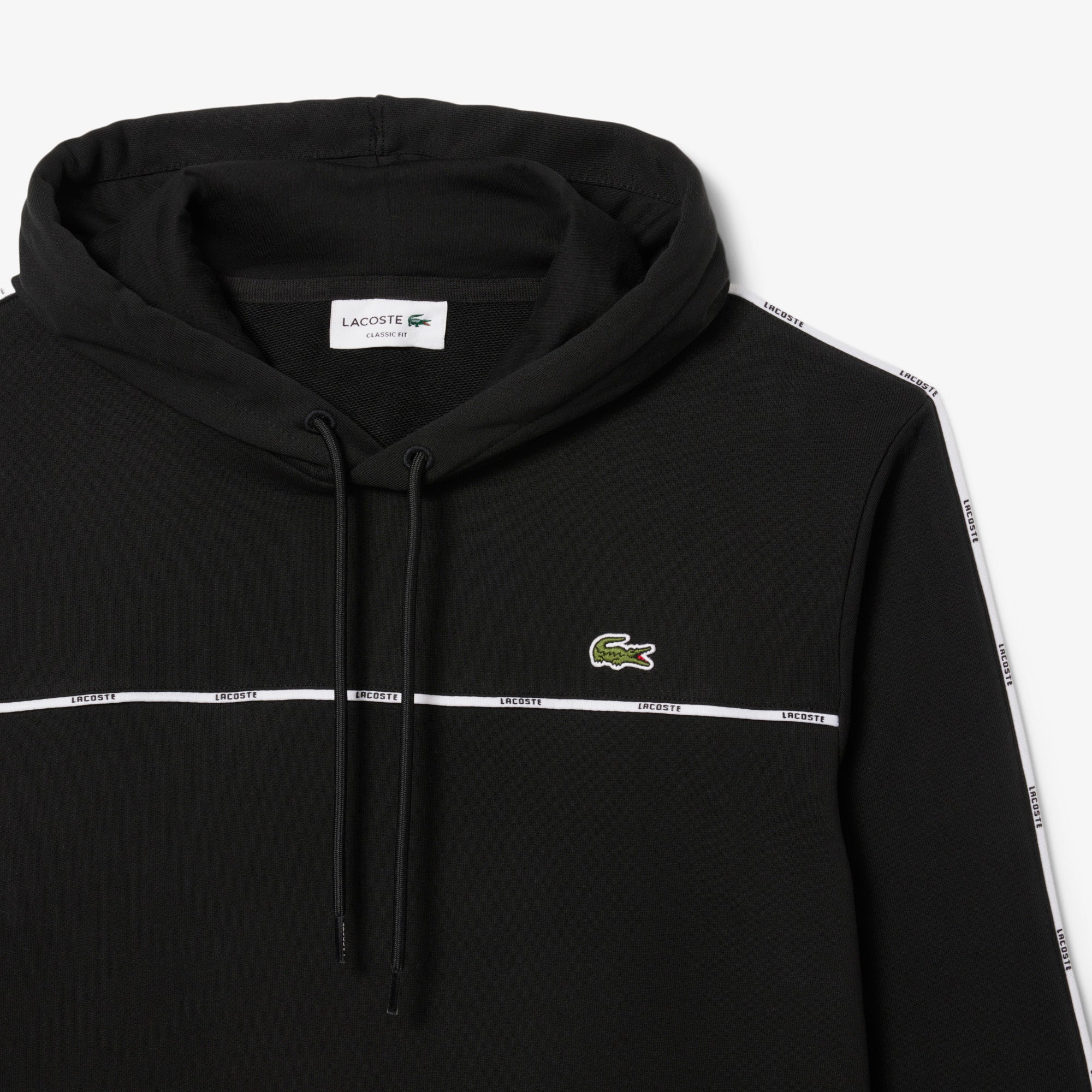 Classic Fit Logo Stripe Sweatshirt