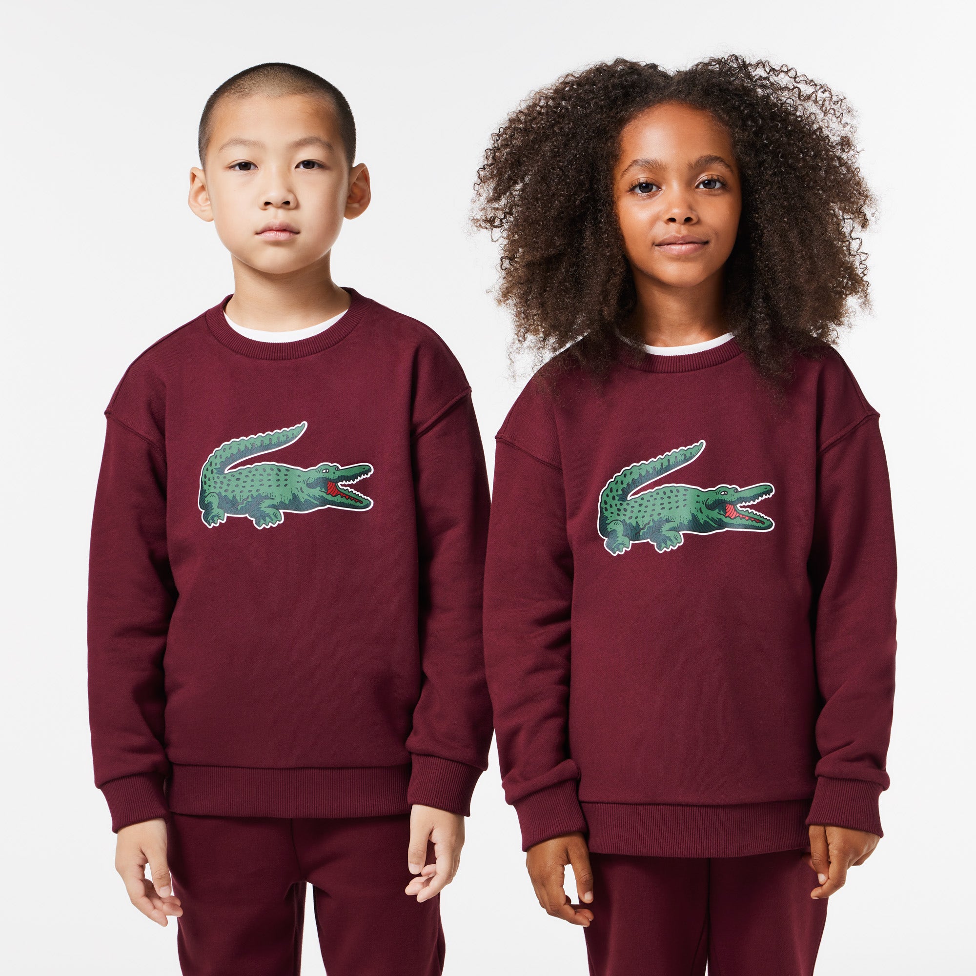 Signature Print Jogger Sweatshirt