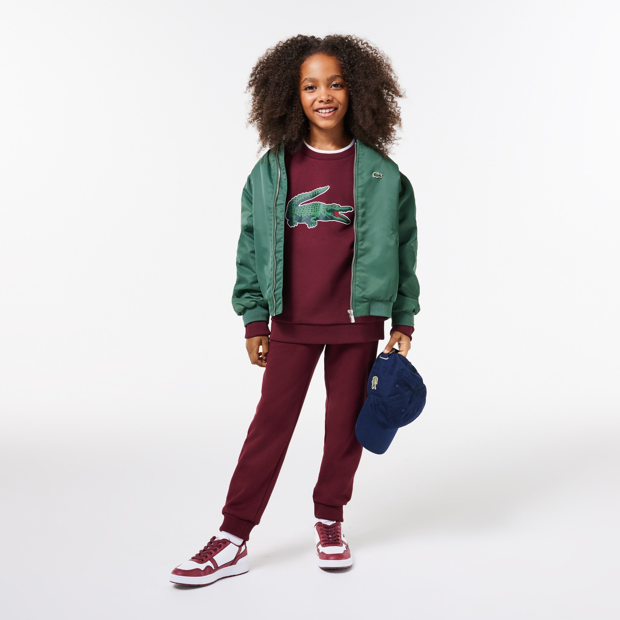 Signature Print Jogger Sweatshirt