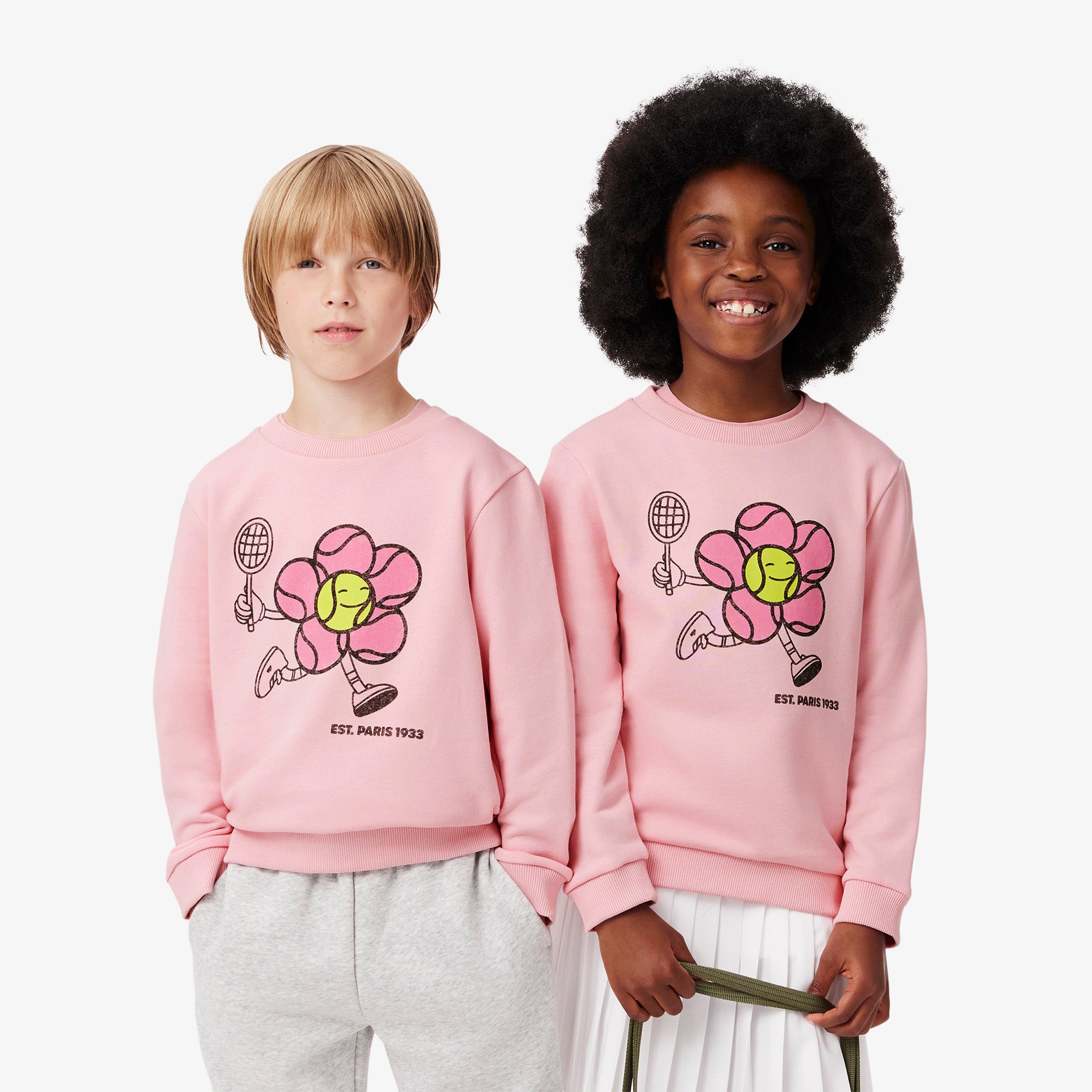 Printed Crew Neck Sweatshirt