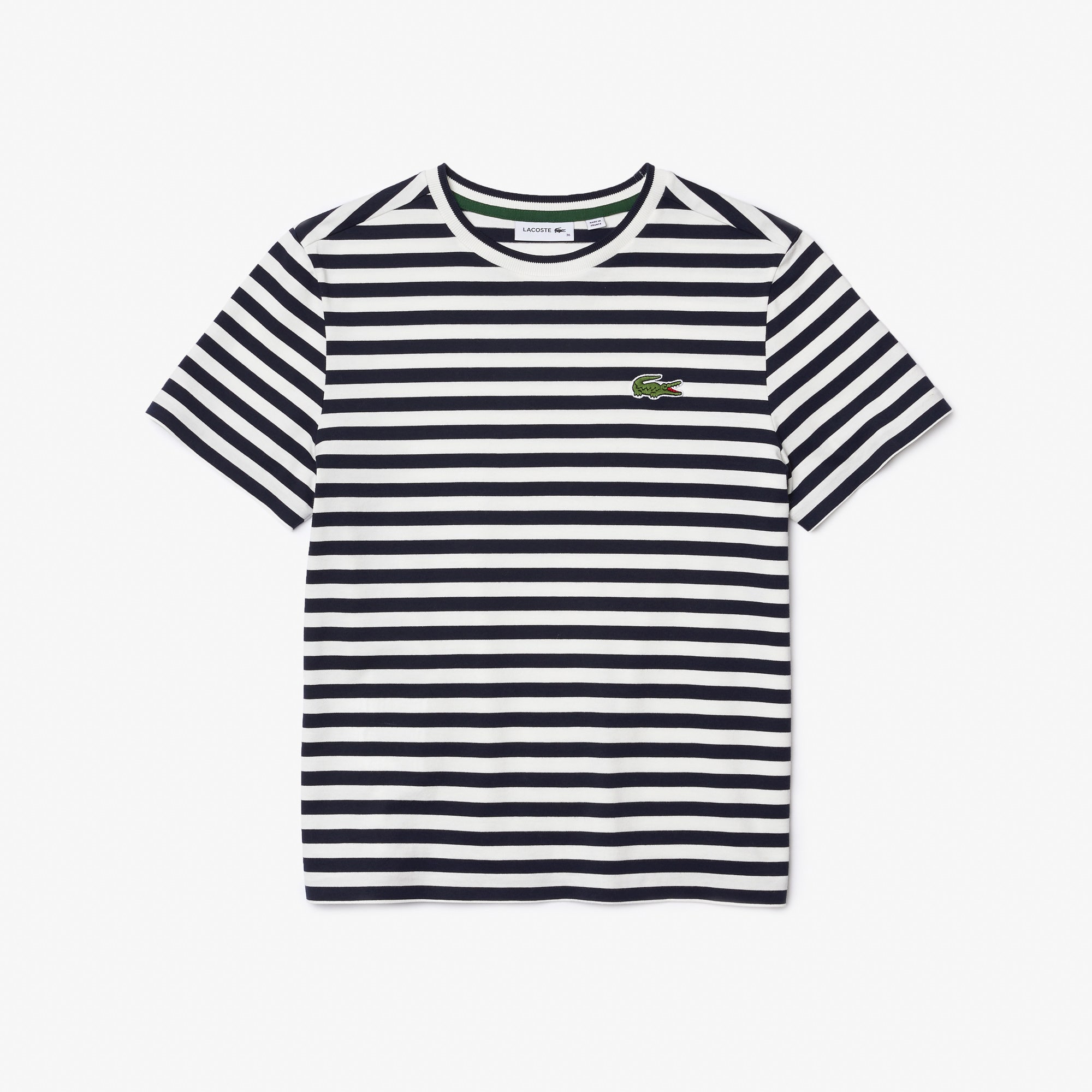 Loose Fit Striped Cotton T-shirt