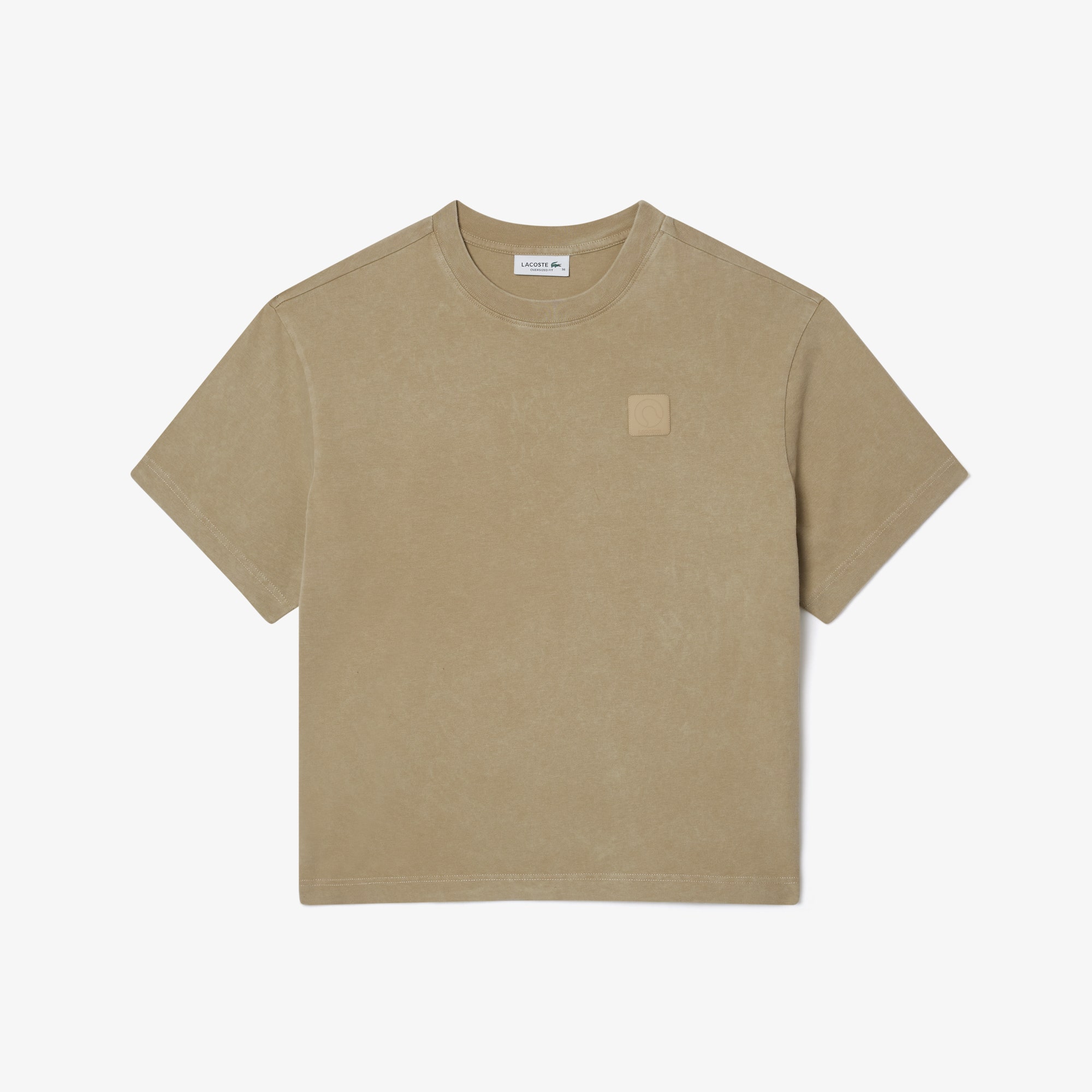 Oversized Washed Effect Cotton T-shirt