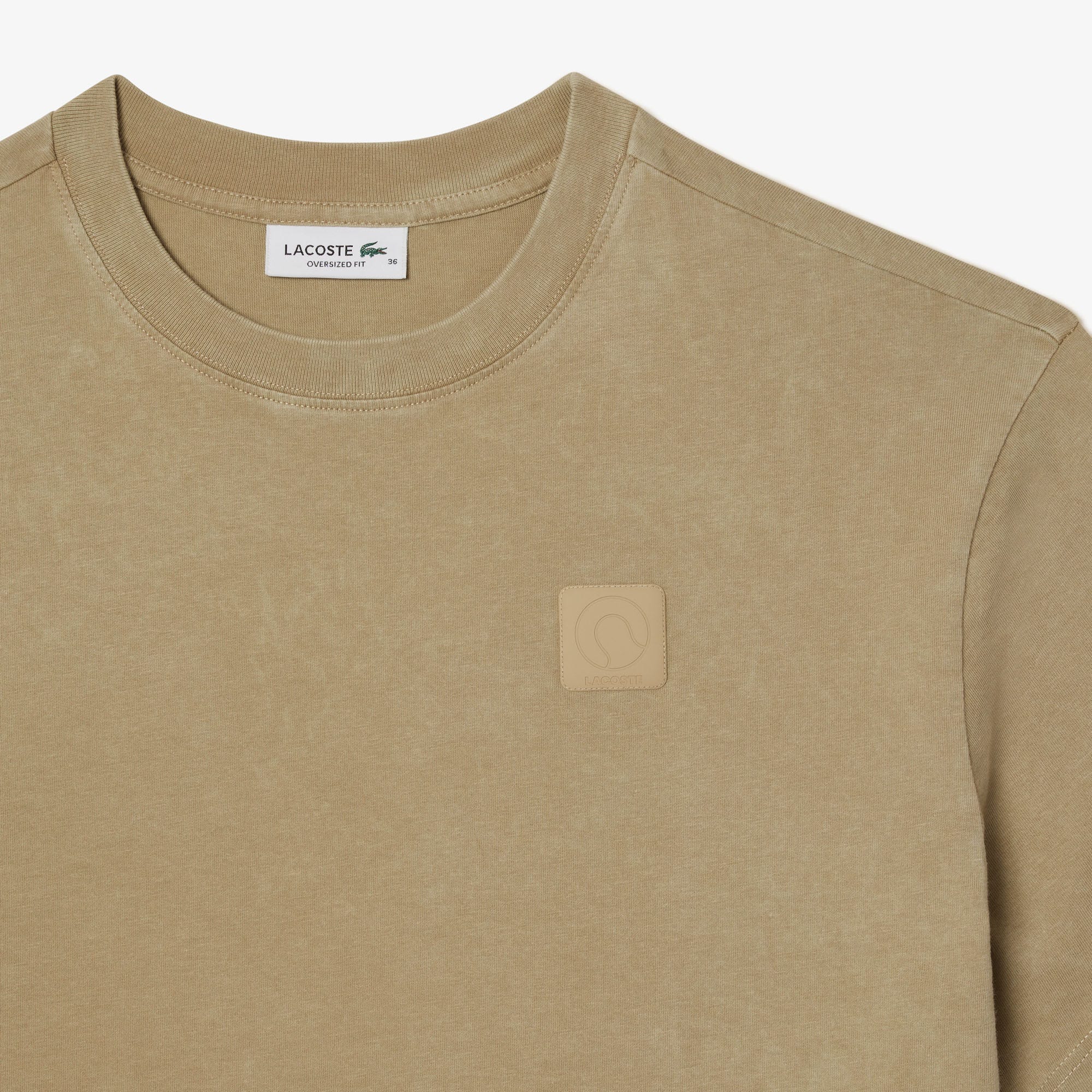 Oversized Washed Effect Cotton T-shirt