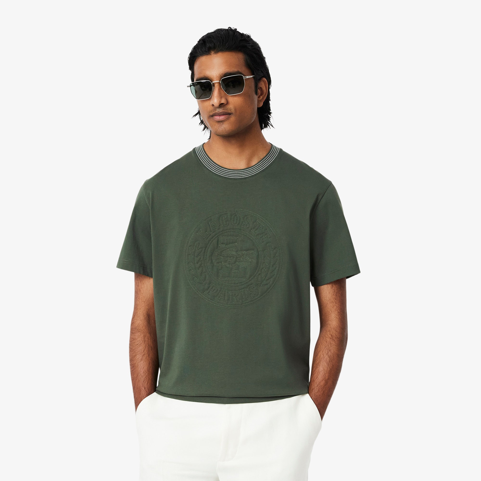 Embroidered Cotton Jersey T-shirt