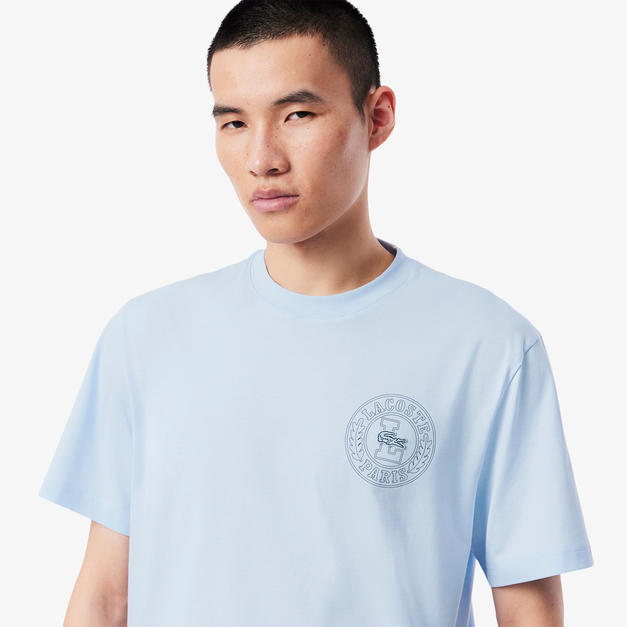 Print Badge Jersey T-shirt