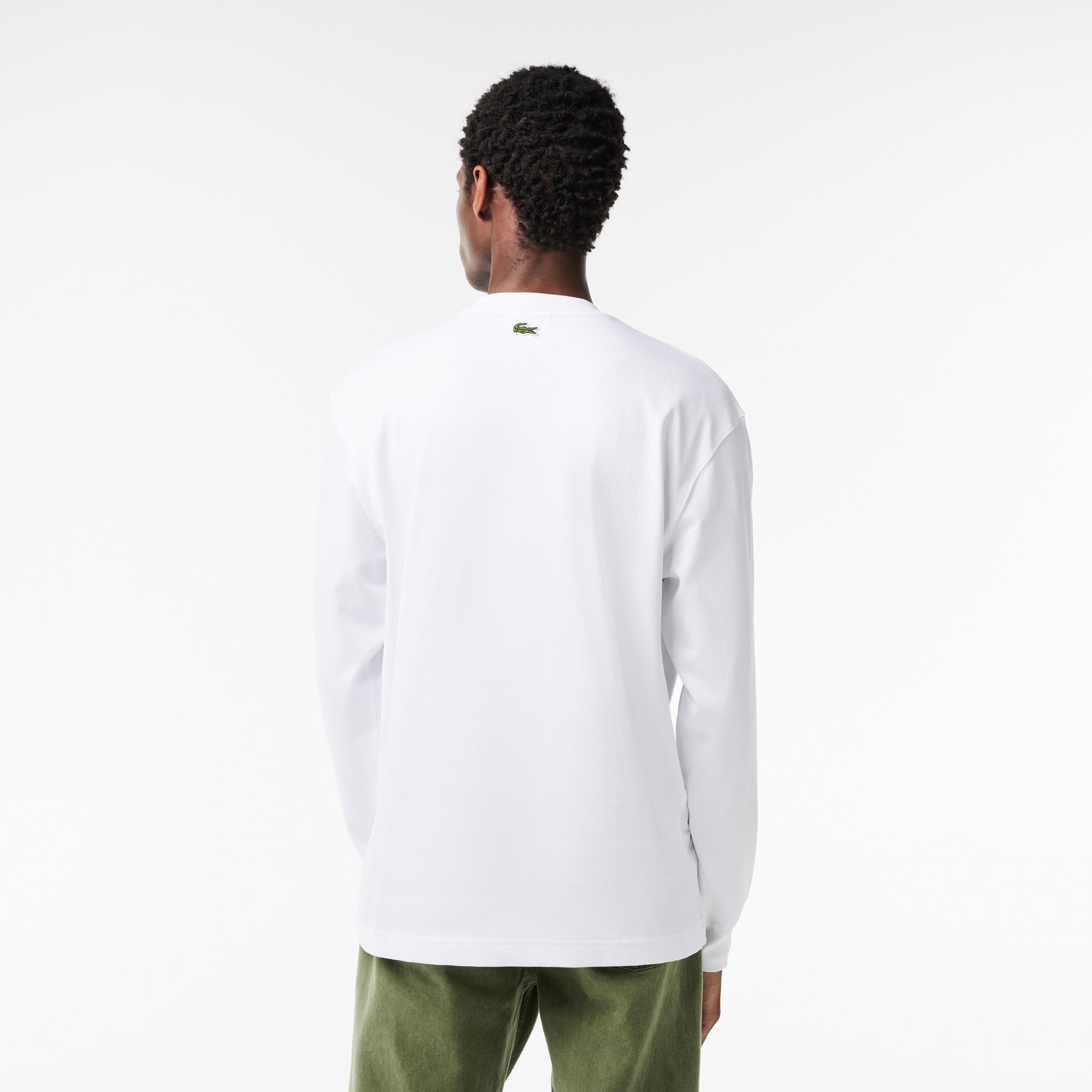 Long Sleeve Cotton Multi Badge T-shirt