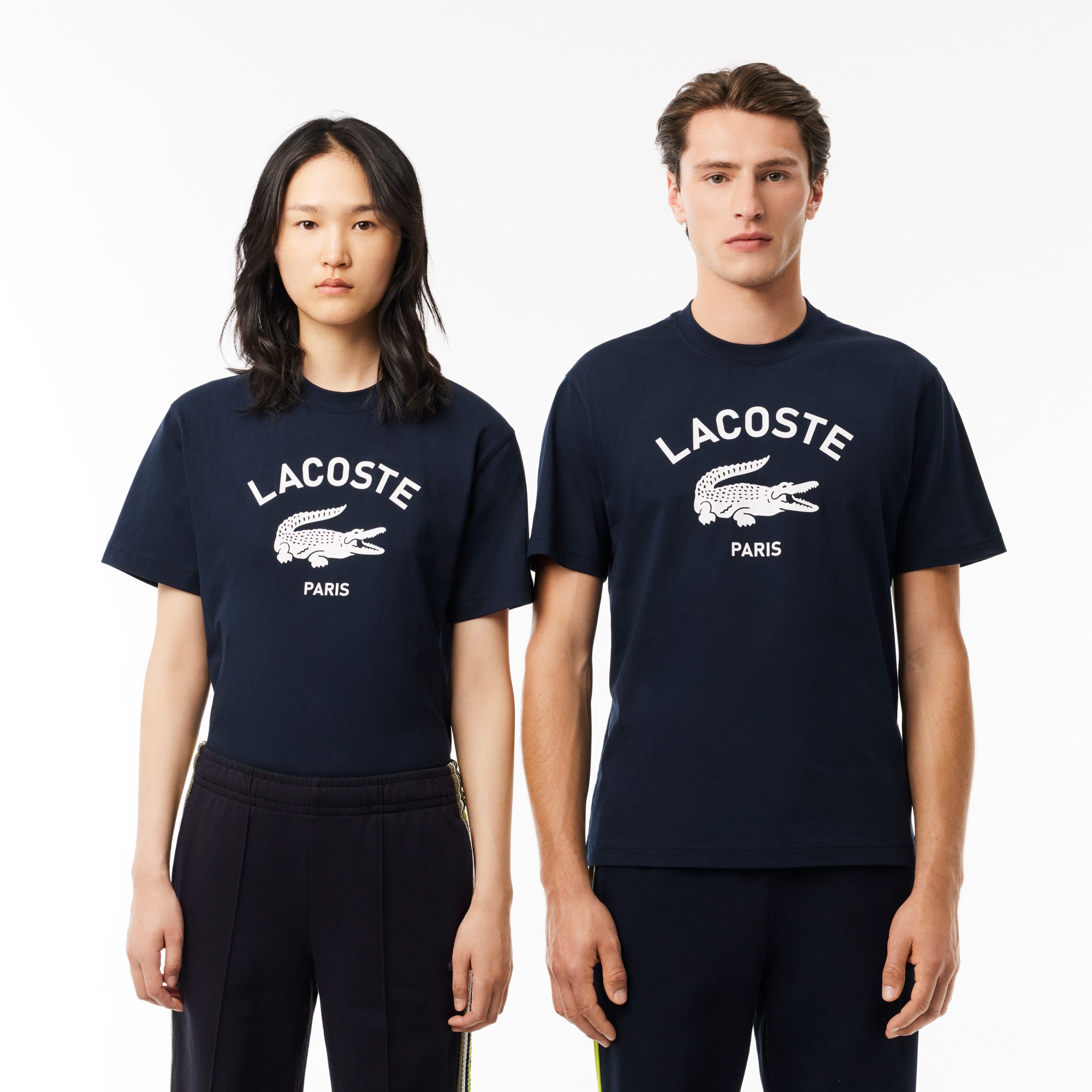 Classic Fit Lacoste Print T-shirt