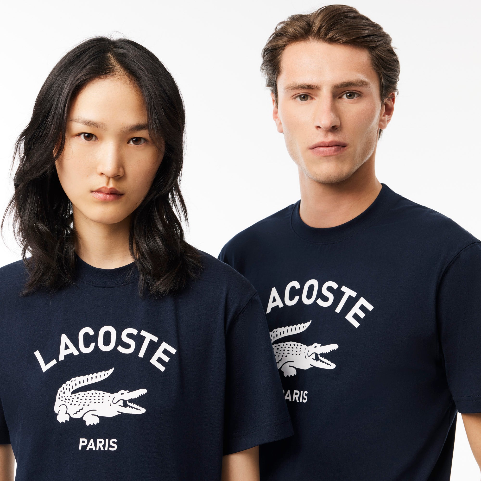 Classic Fit Lacoste Print T-shirt