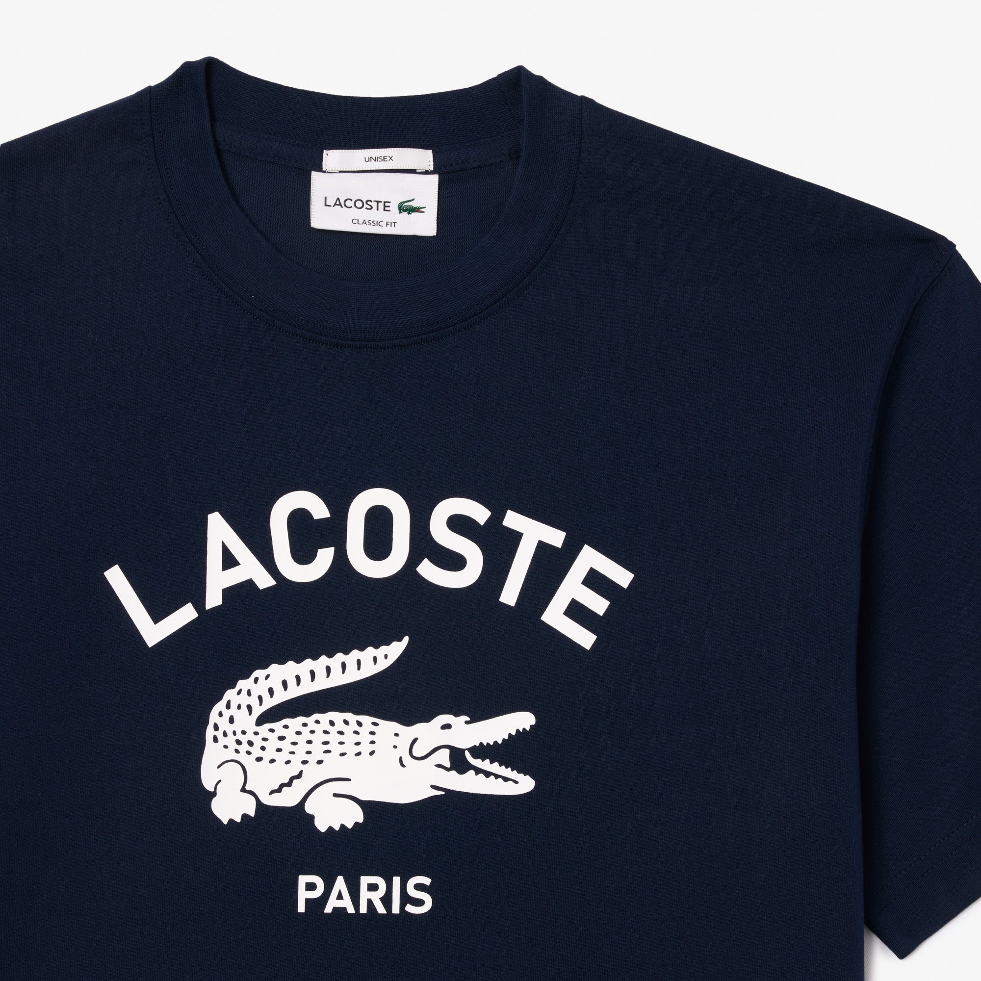 Classic Fit Lacoste Print T-shirt