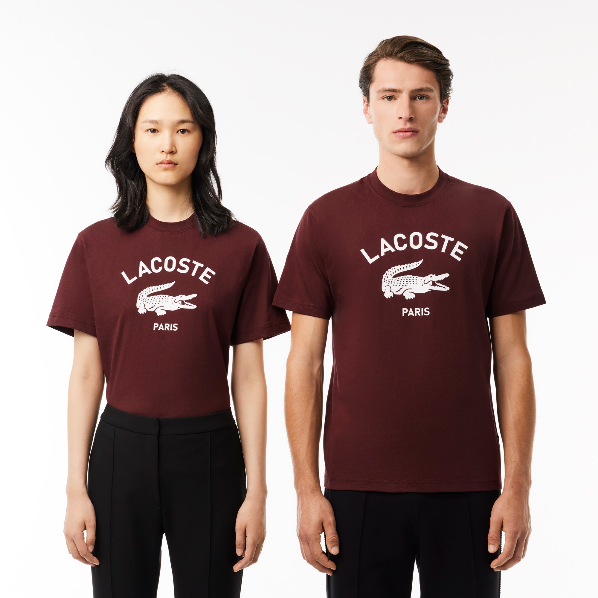 Classic Fit Lacoste Print T-shirt