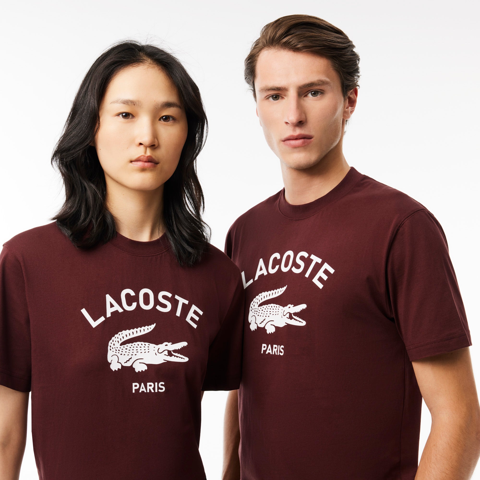 Classic Fit Lacoste Print T-shirt