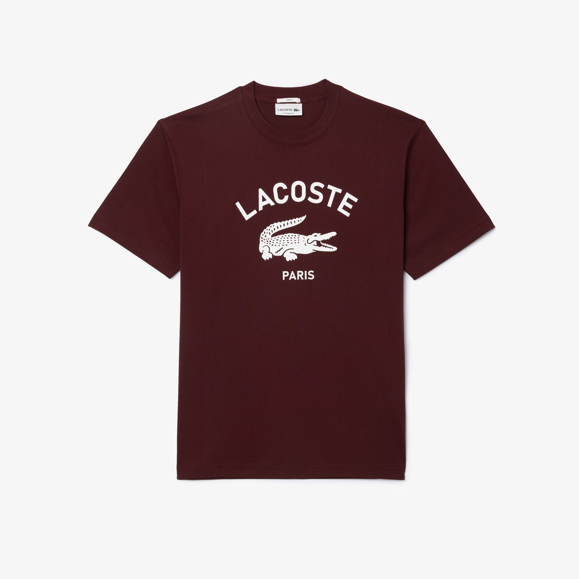Classic Fit Lacoste Print T-shirt