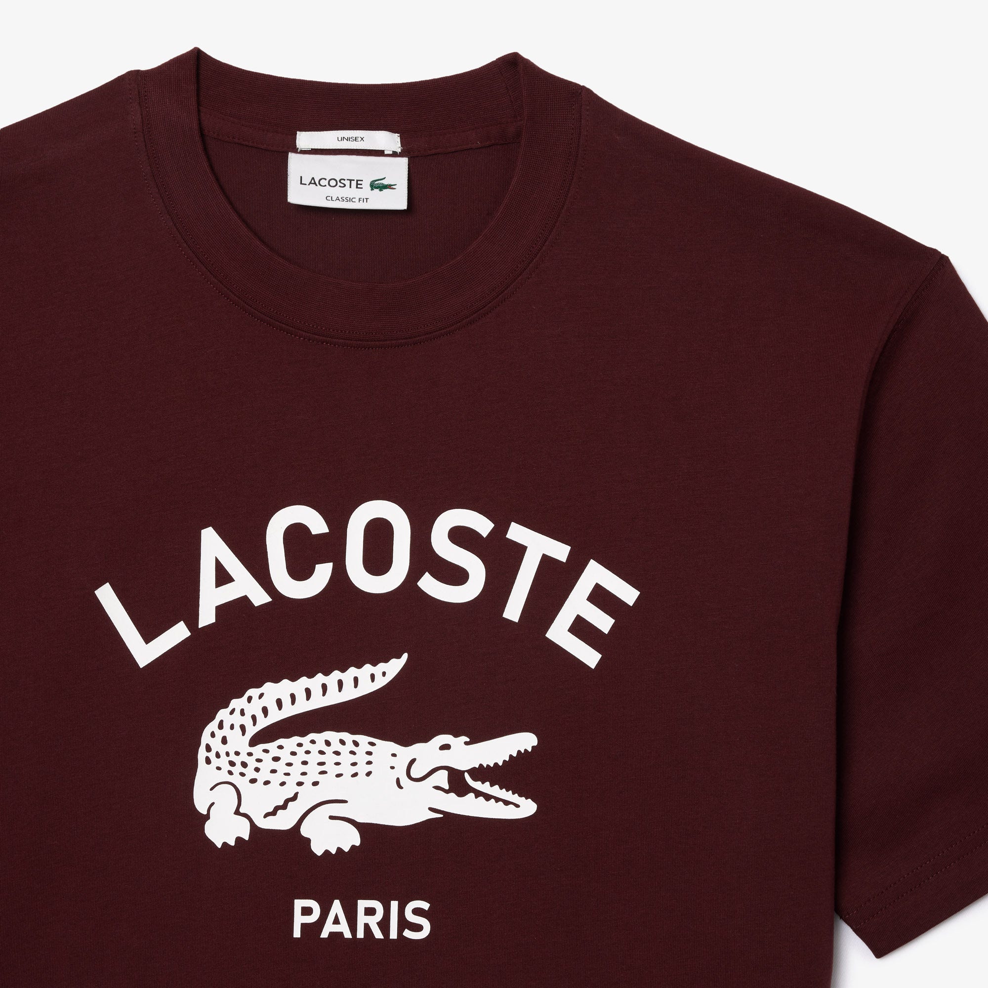 Classic Fit Lacoste Print T-shirt