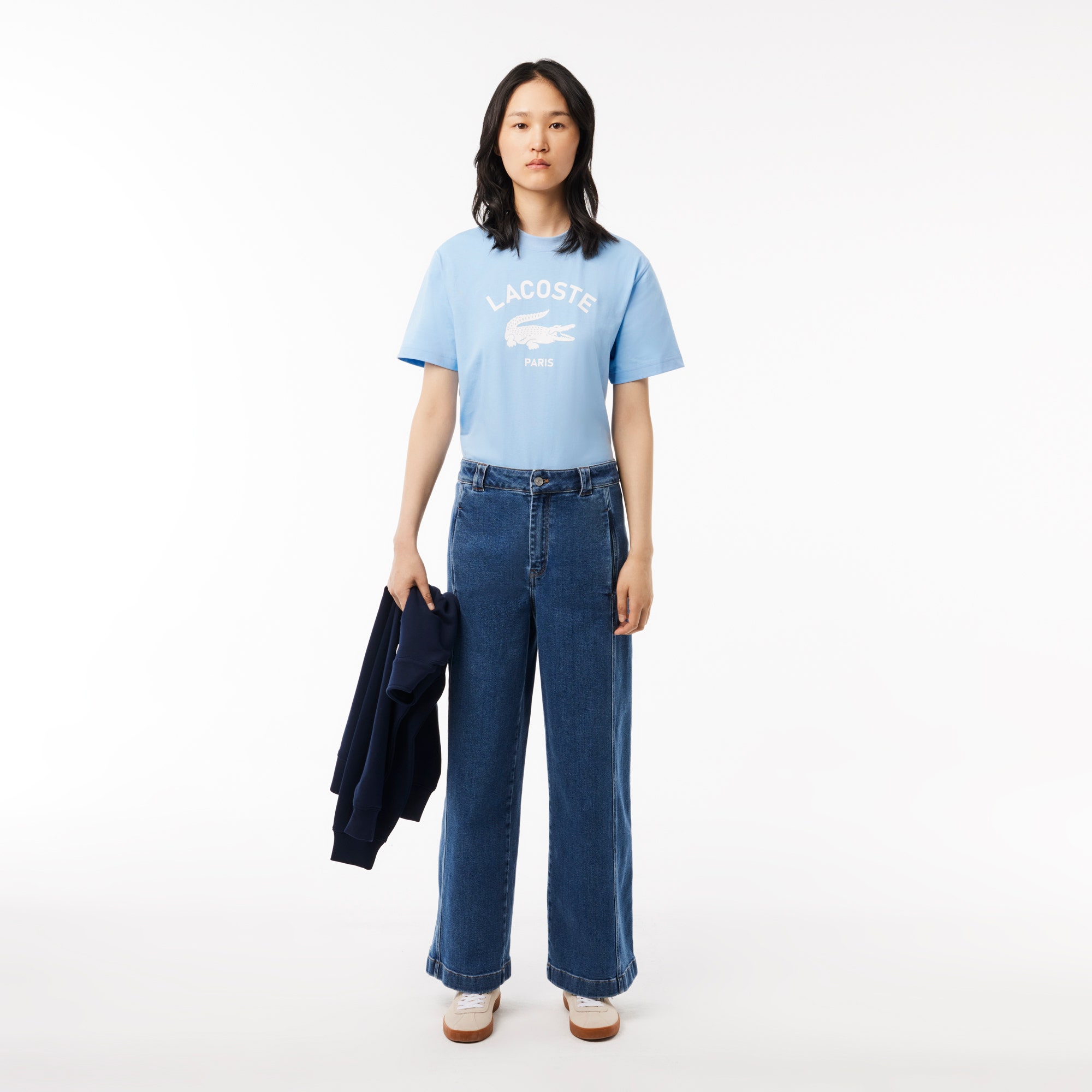 Classic Fit Lacoste Print T-shirt
