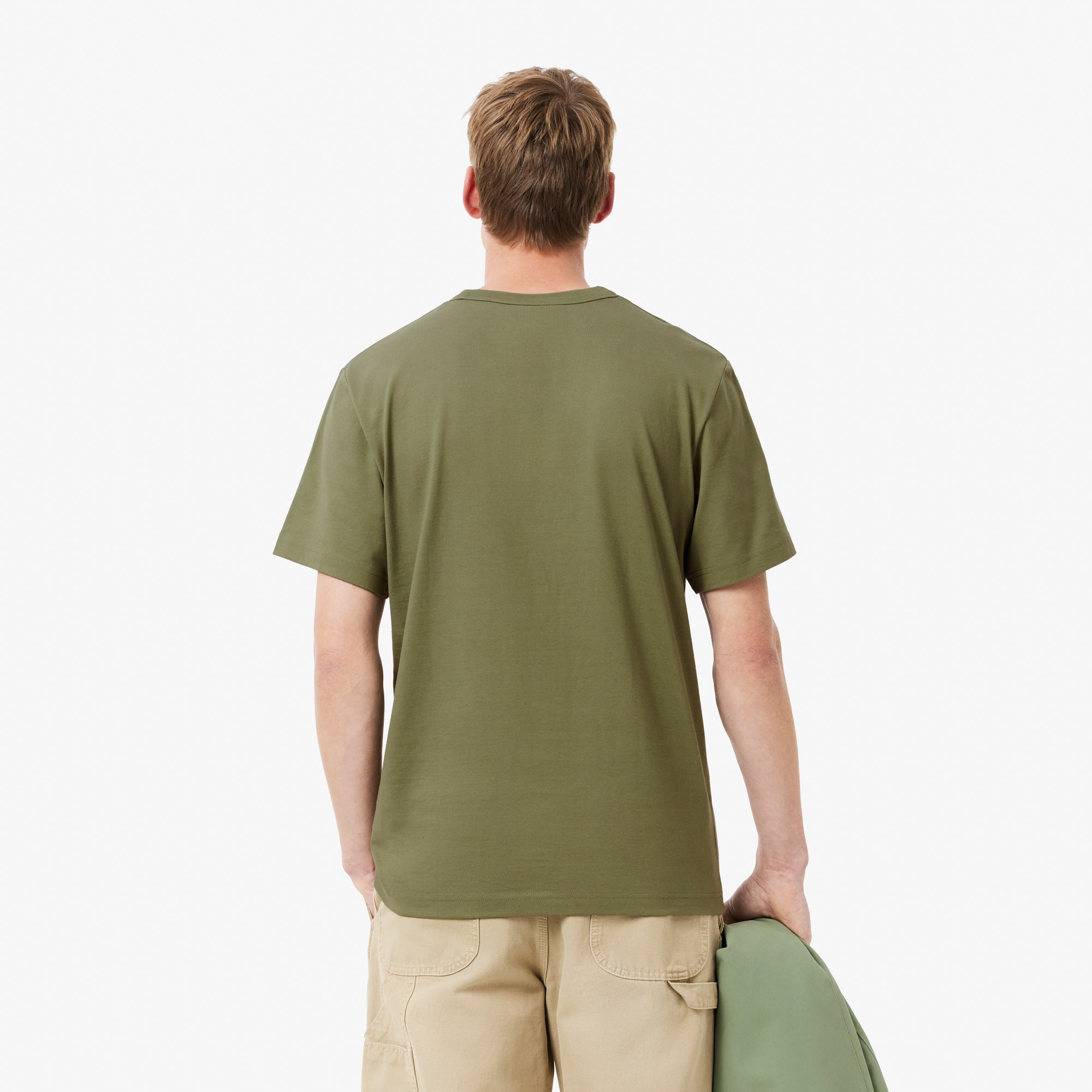 Heavy Cotton Argyle Print T-shirt