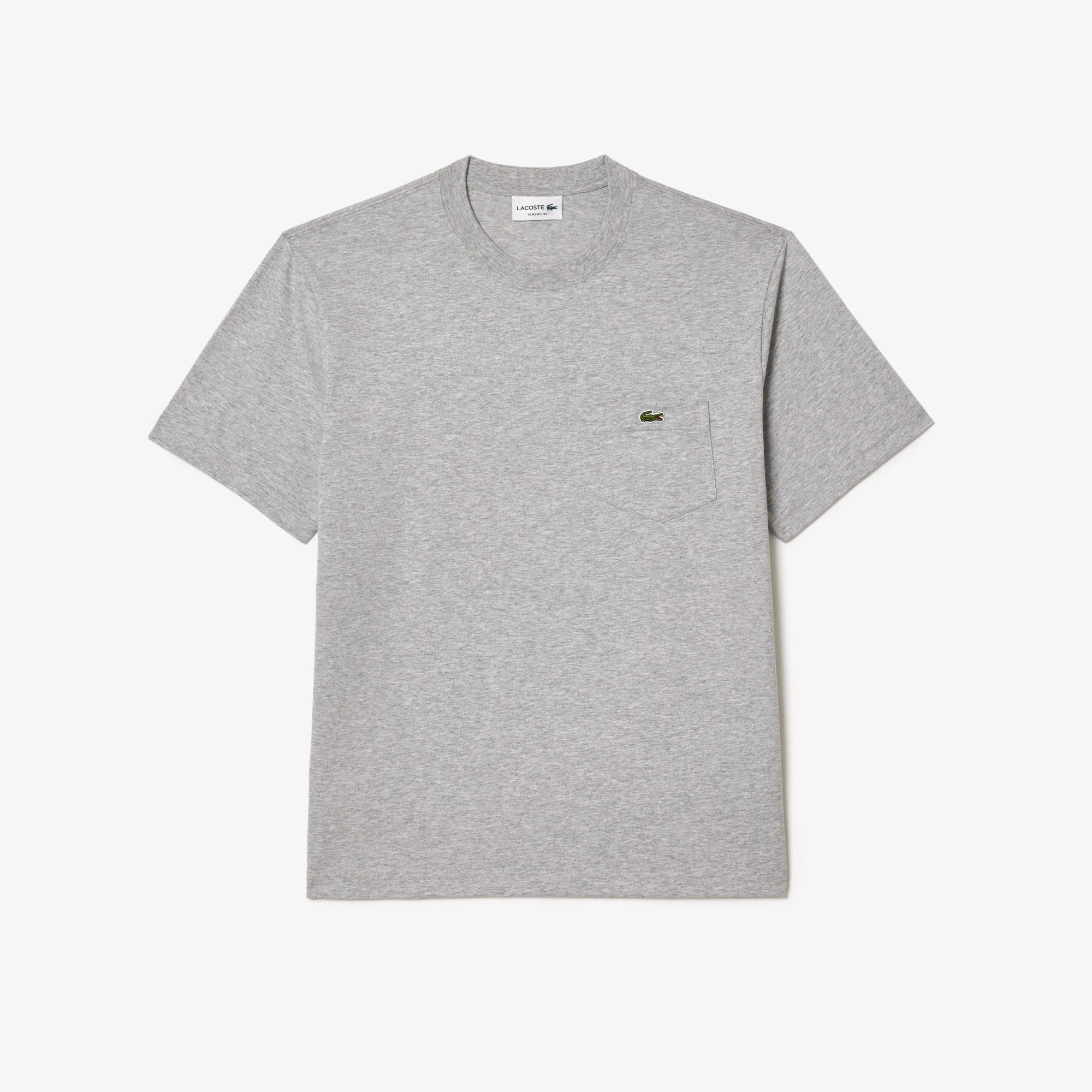 Cotton T-shirt with Breast Pocket