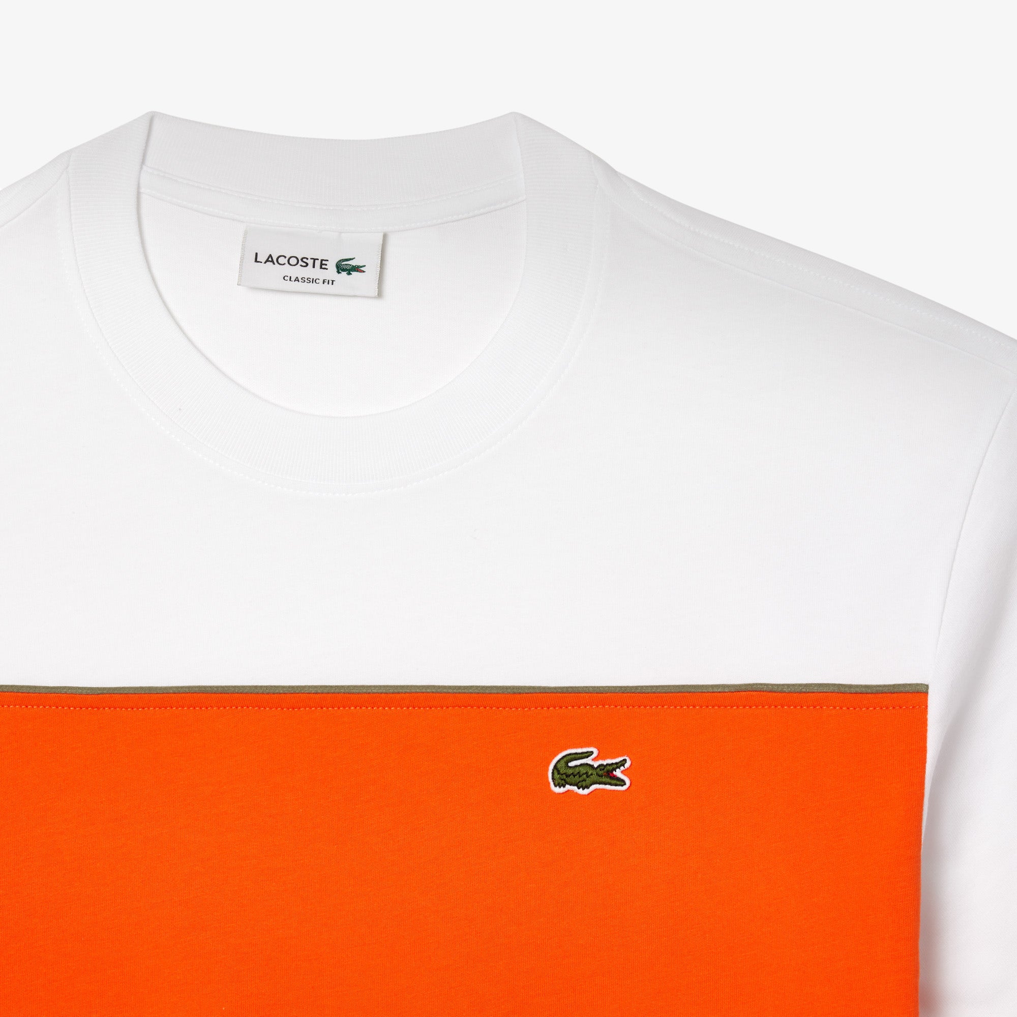 Cotton Colour-Block T-shirt