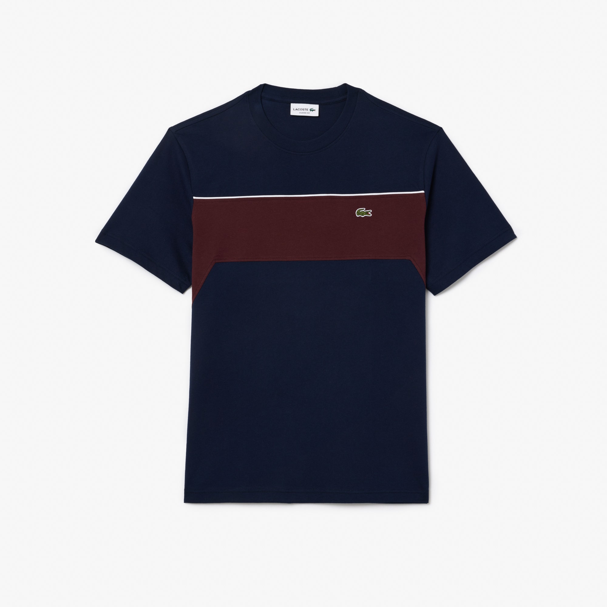 Cotton Colour-Block T-shirt