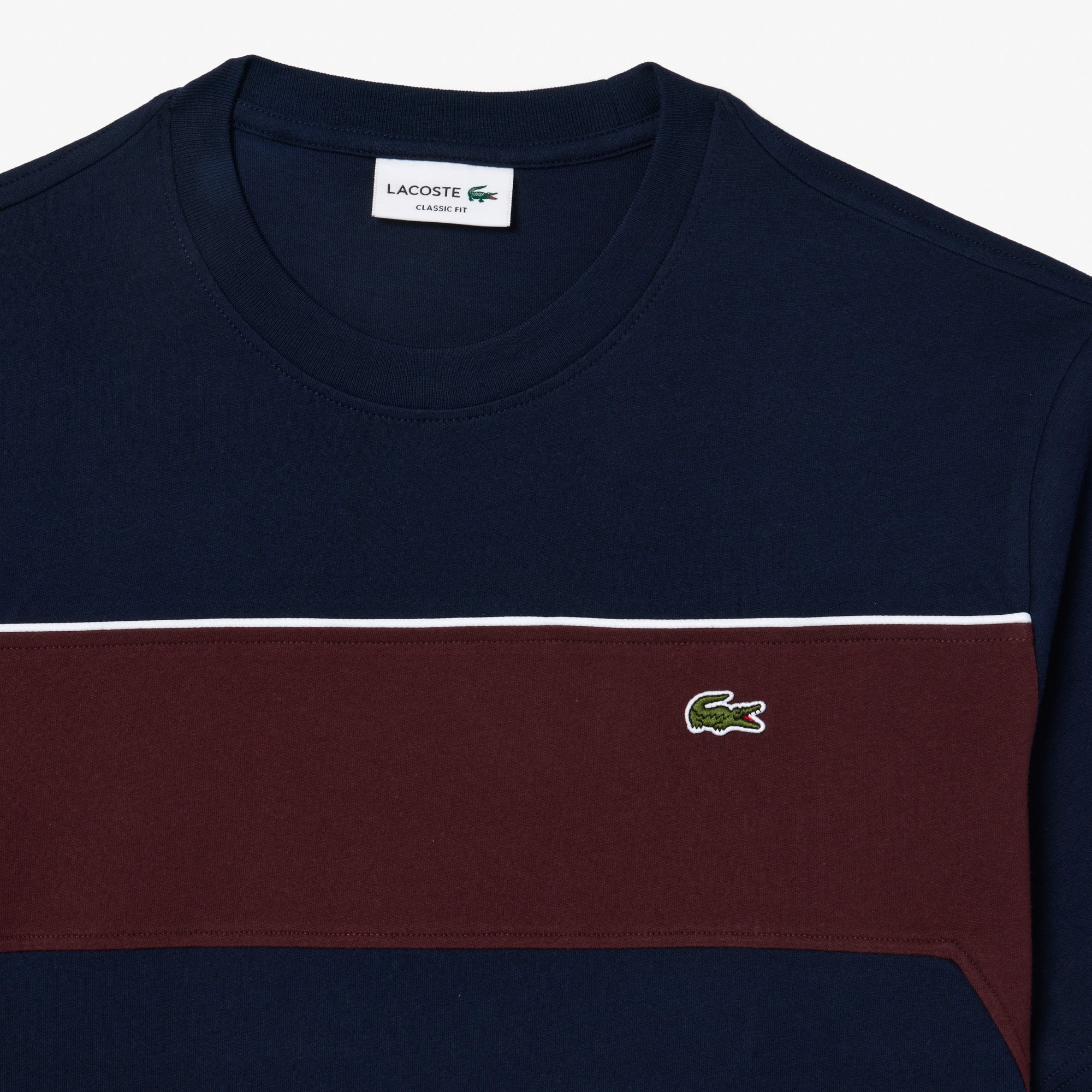 Cotton Colour-Block T-shirt