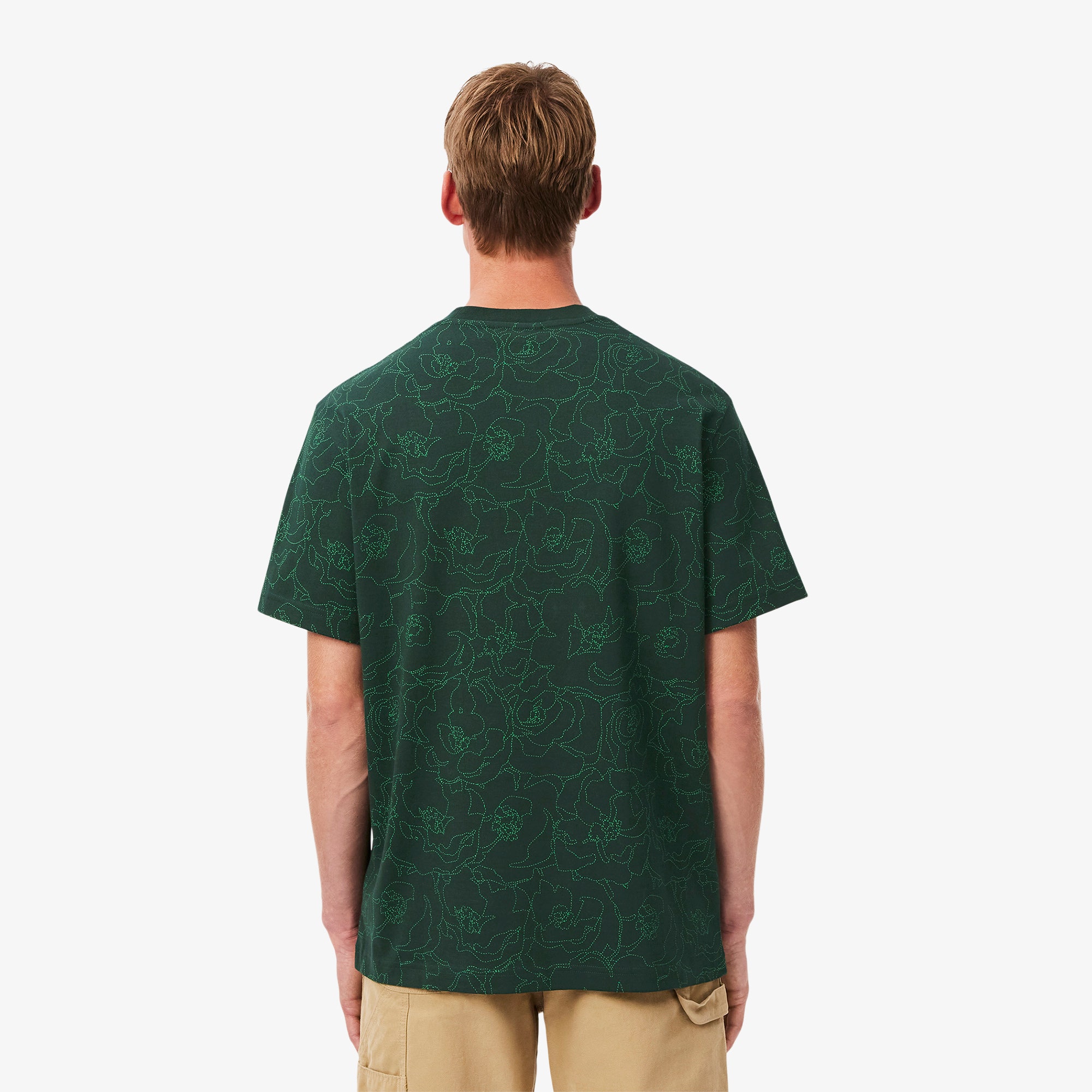 Heavy Cotton Flower Print T-shirt