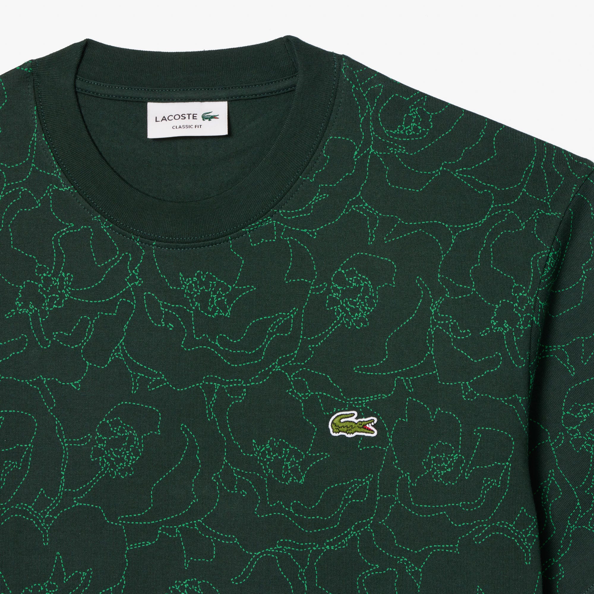 Heavy Cotton Flower Print T-shirt