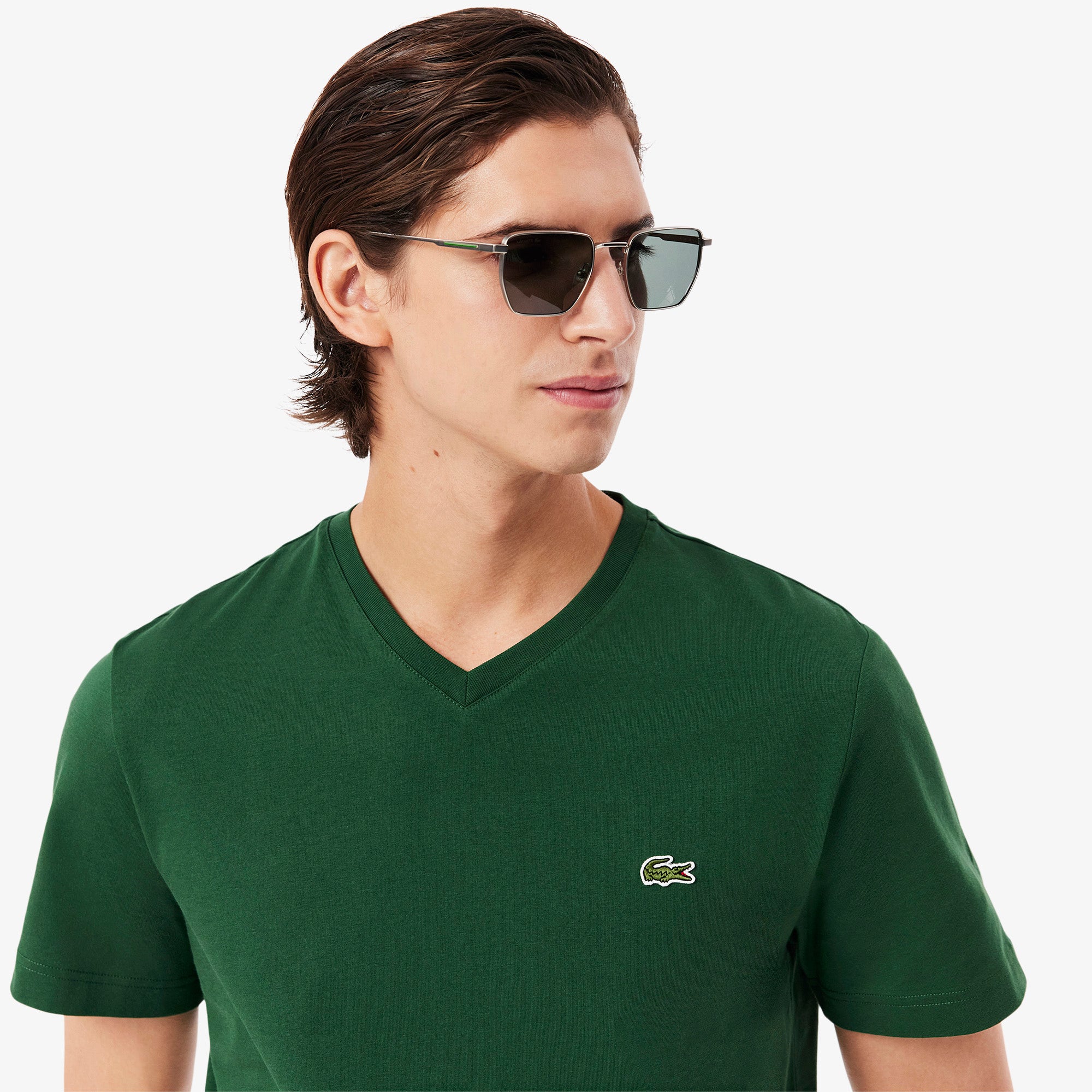 V Neck Cotton T-shirt