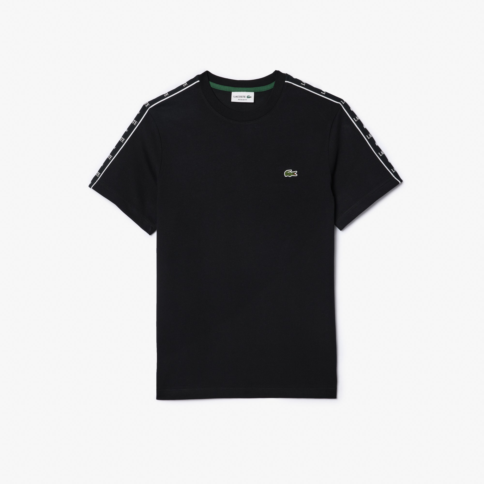 Logo Stripe Cotton T-shirt