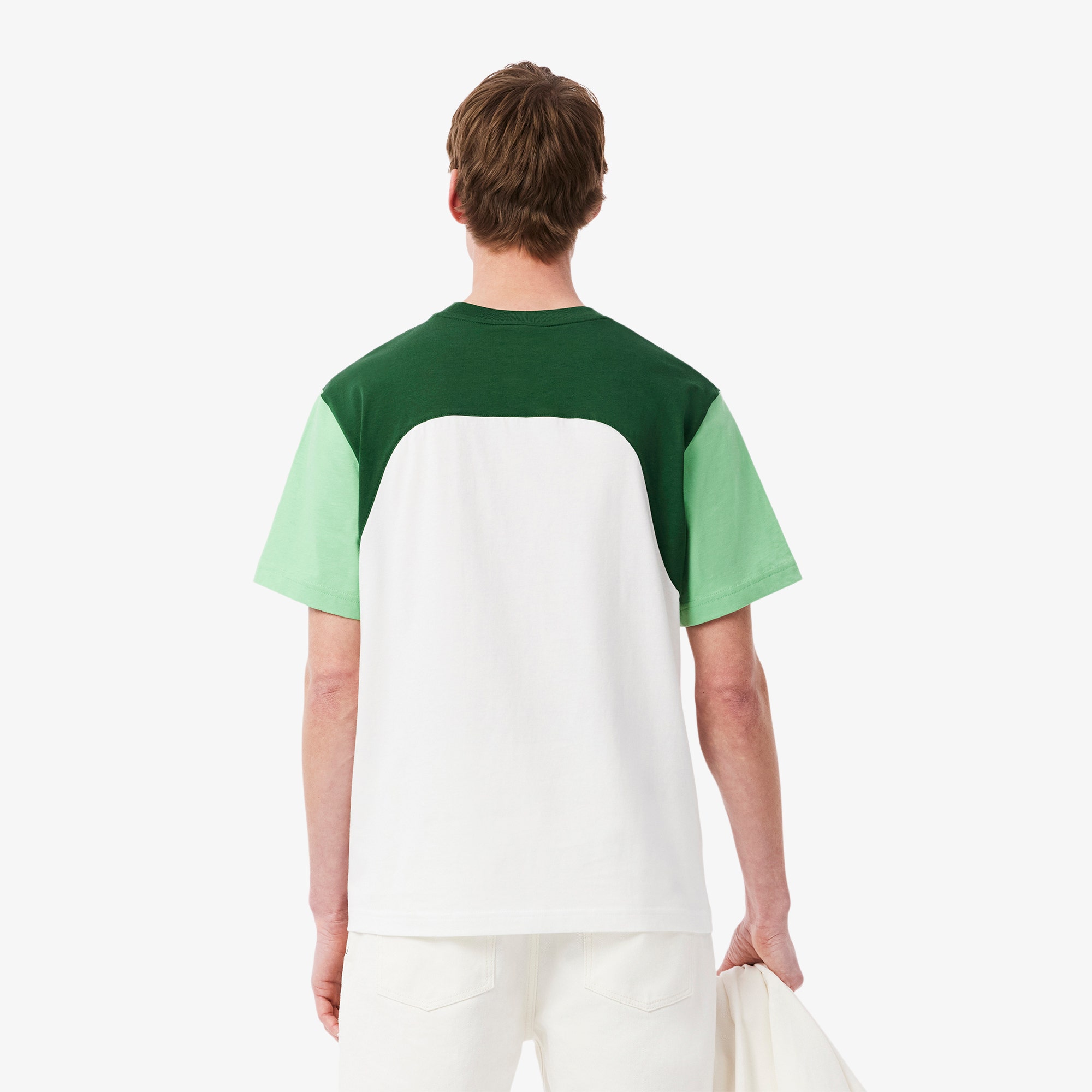 Cotton Jersey Colour-Block T-shirt
