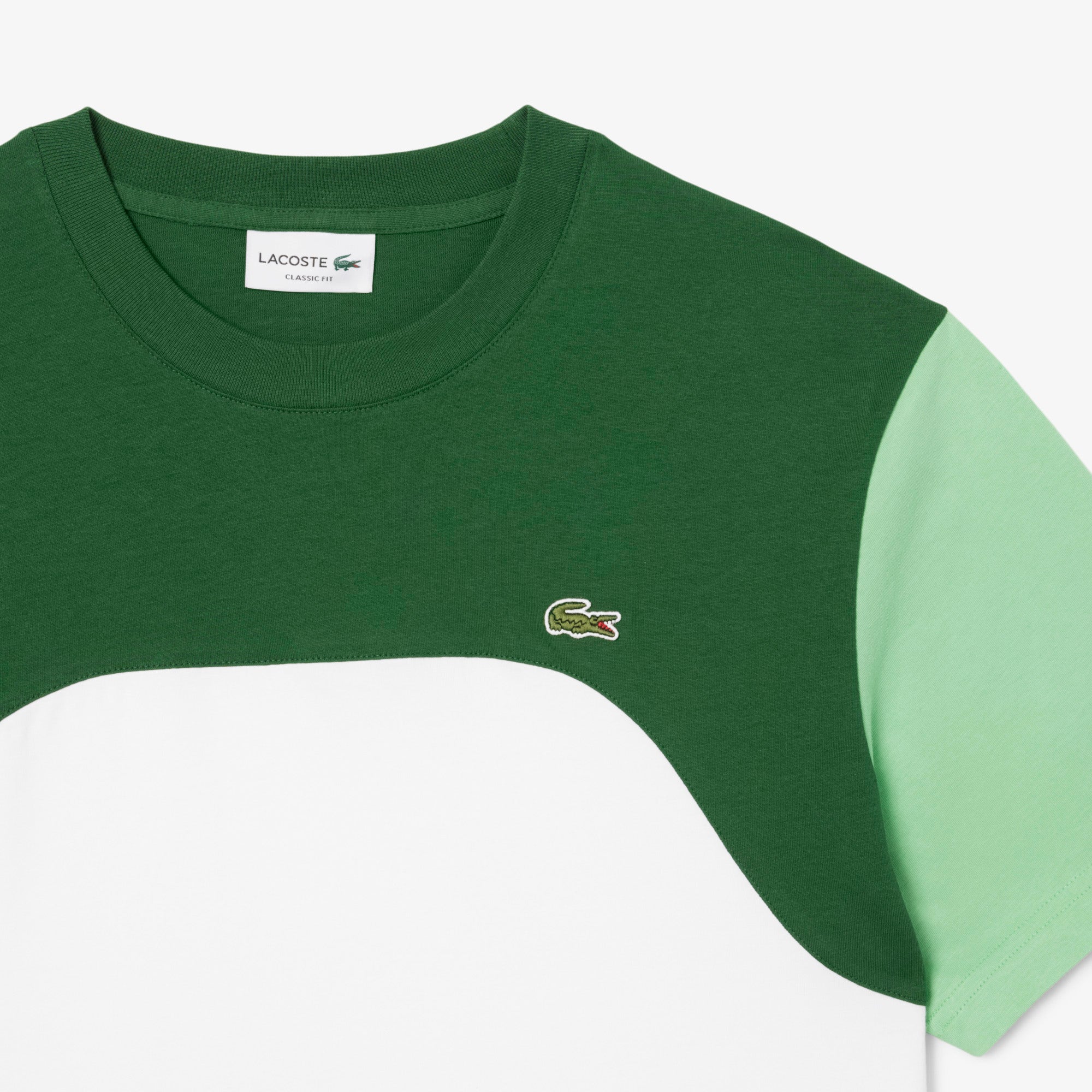 Cotton Jersey Colour-Block T-shirt
