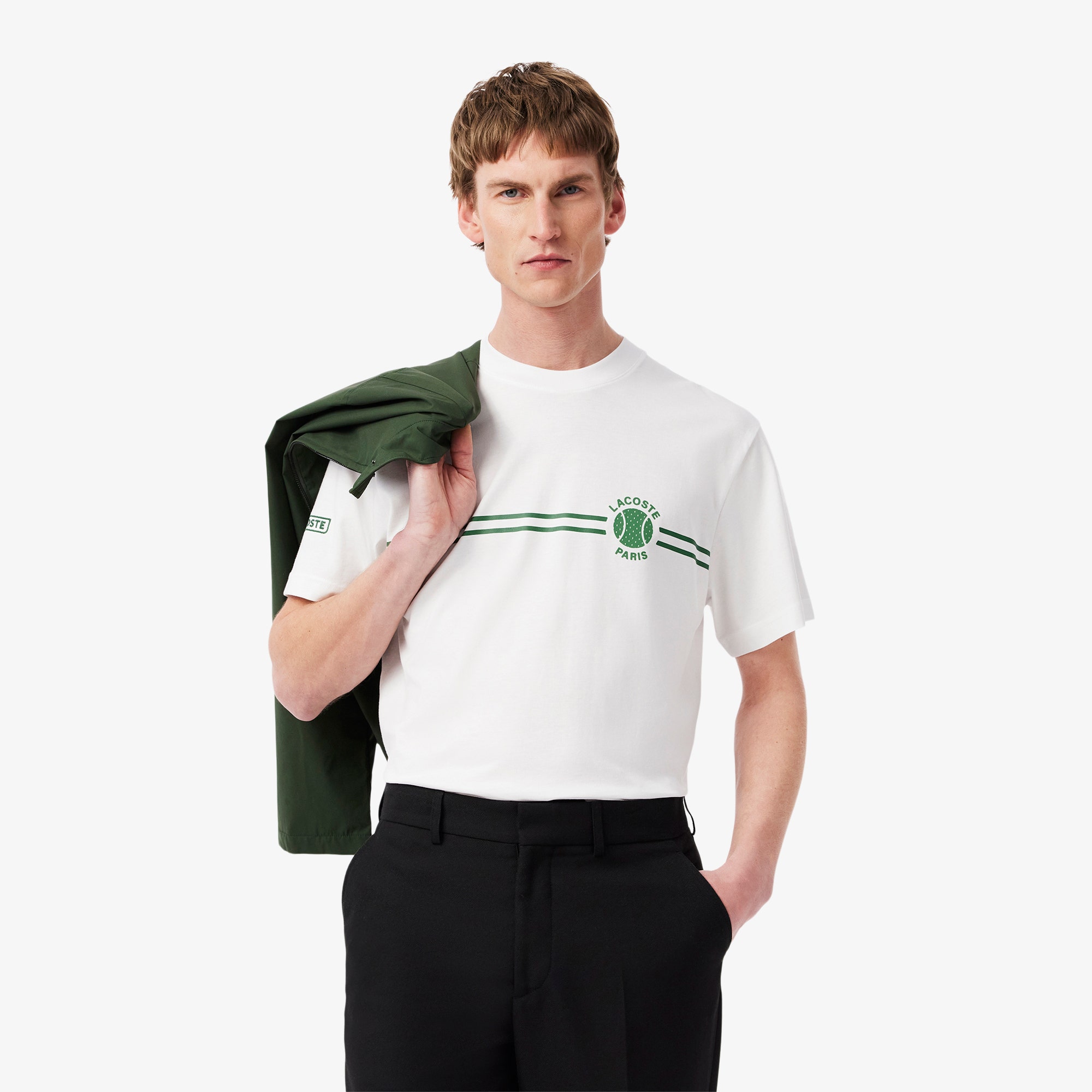 Printed Embroidered Cotton Jersey T-shirt