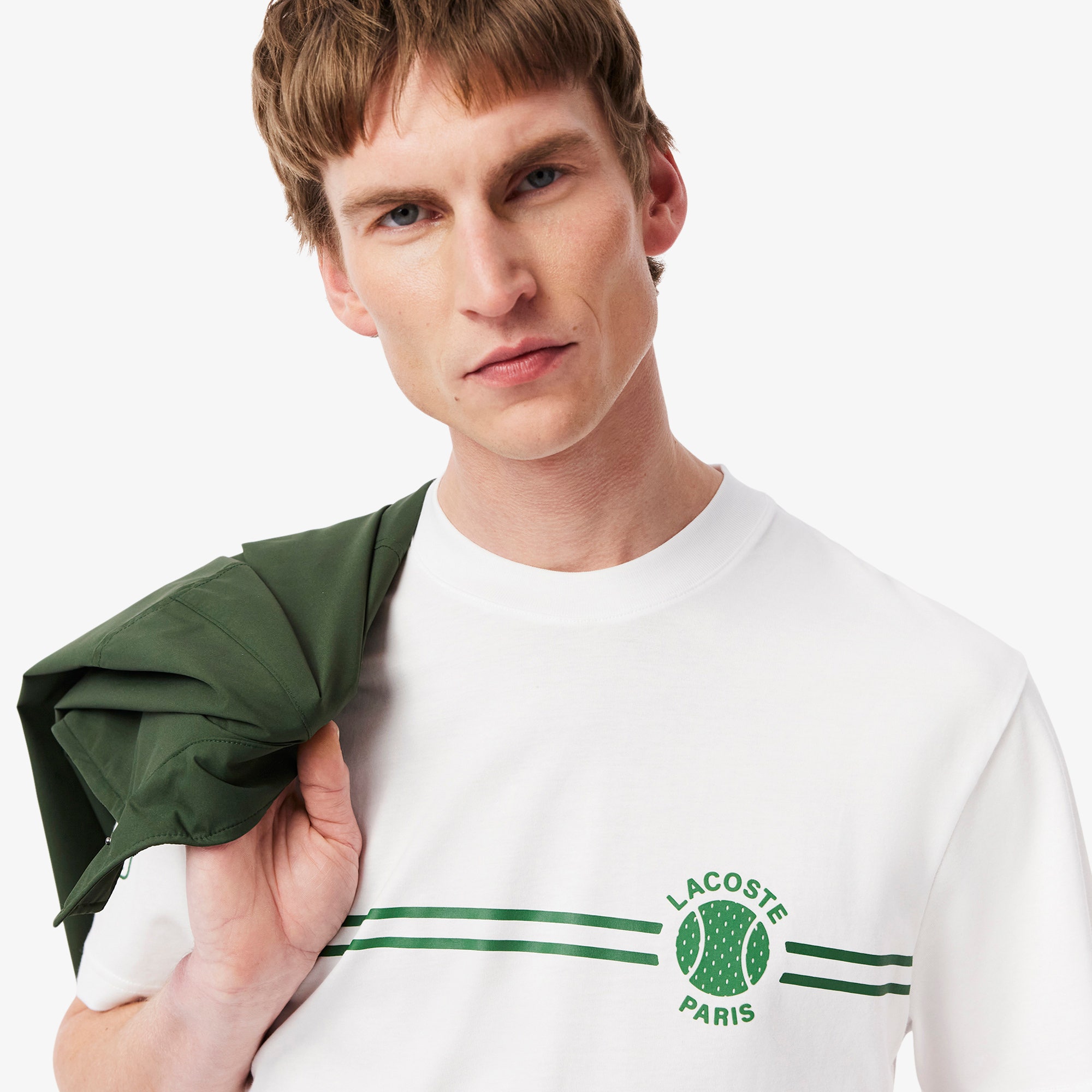 Printed Embroidered Cotton Jersey T-shirt