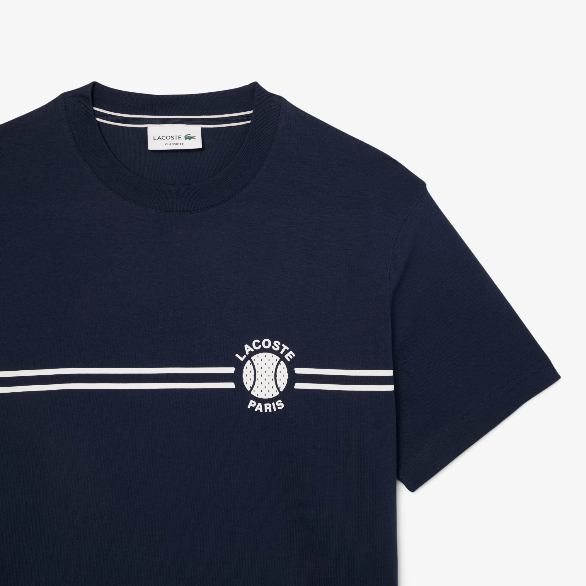 Printed Embroidered Cotton Jersey T-shirt