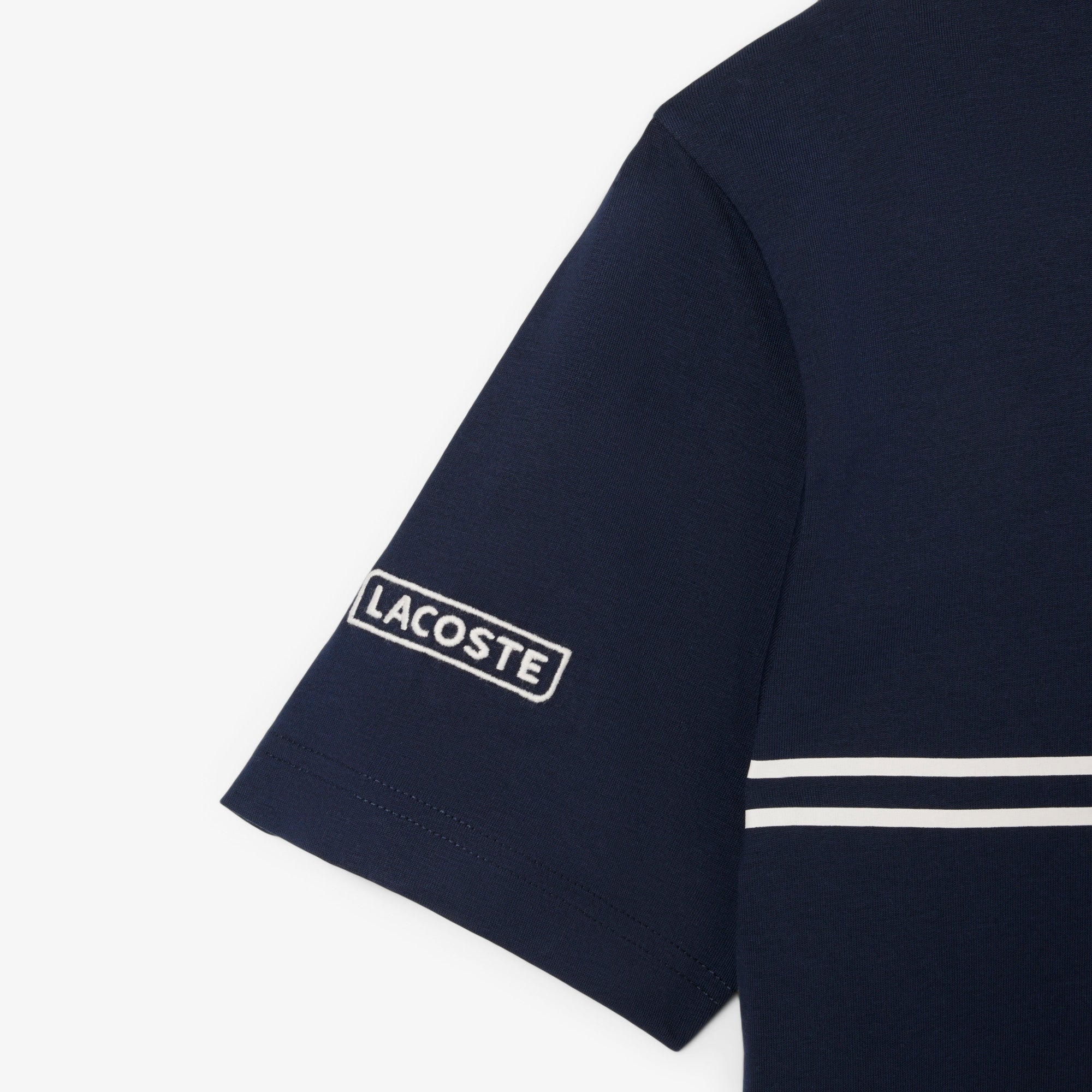 Printed Embroidered Cotton Jersey T-shirt