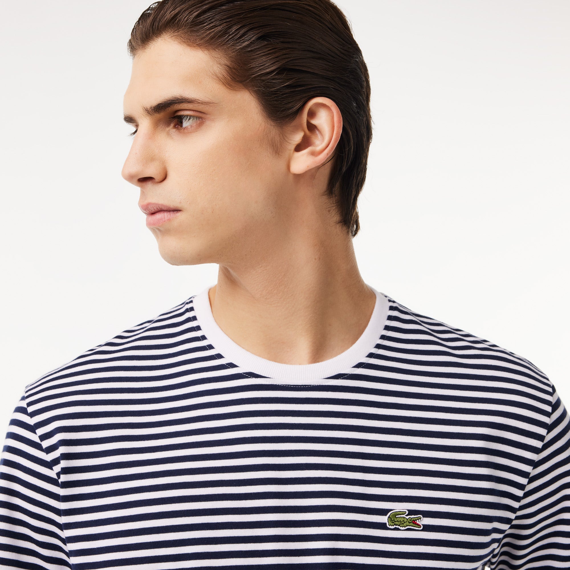 Heavy Cotton Striped T-shirt