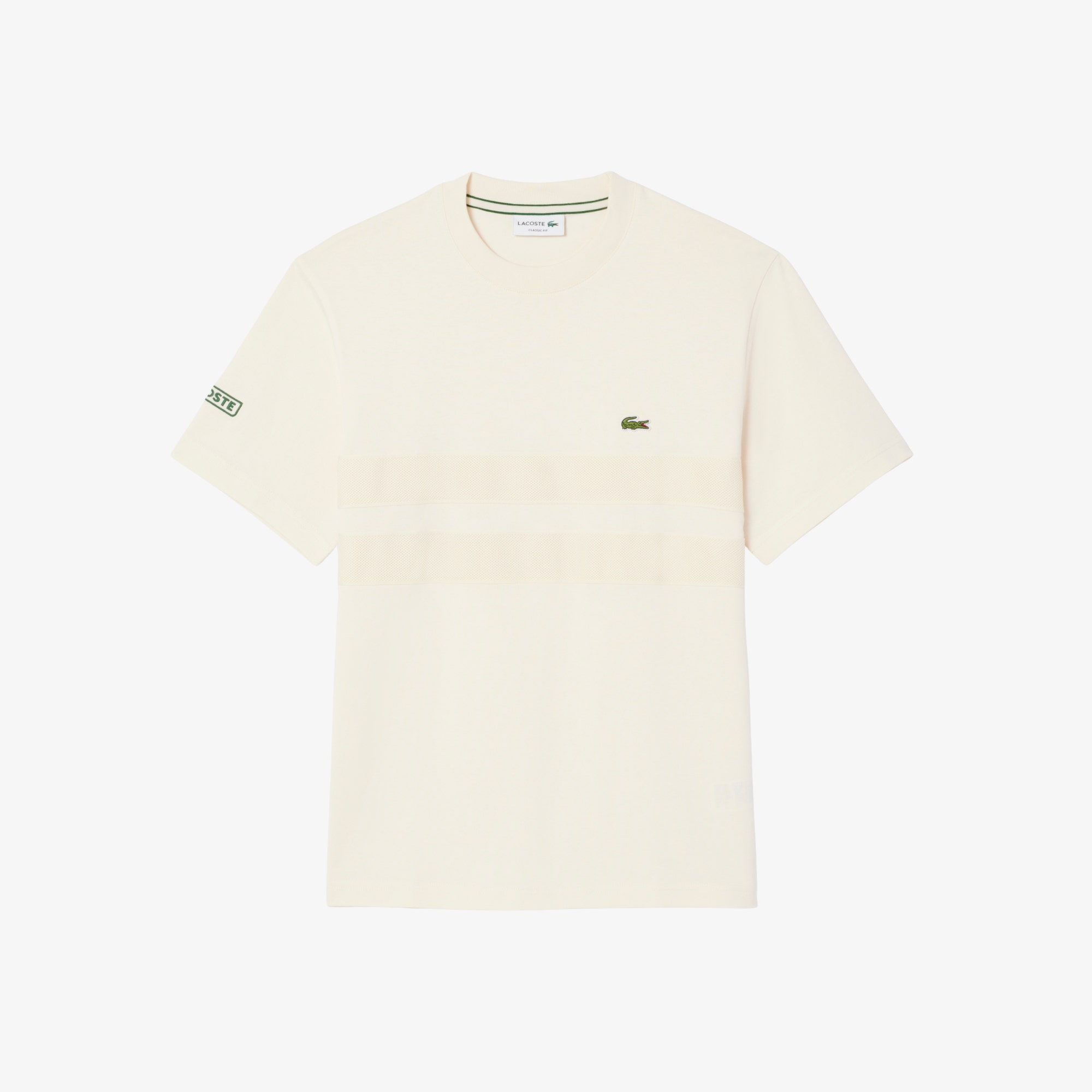 Heavy Jersey Mesh Band T-shirt