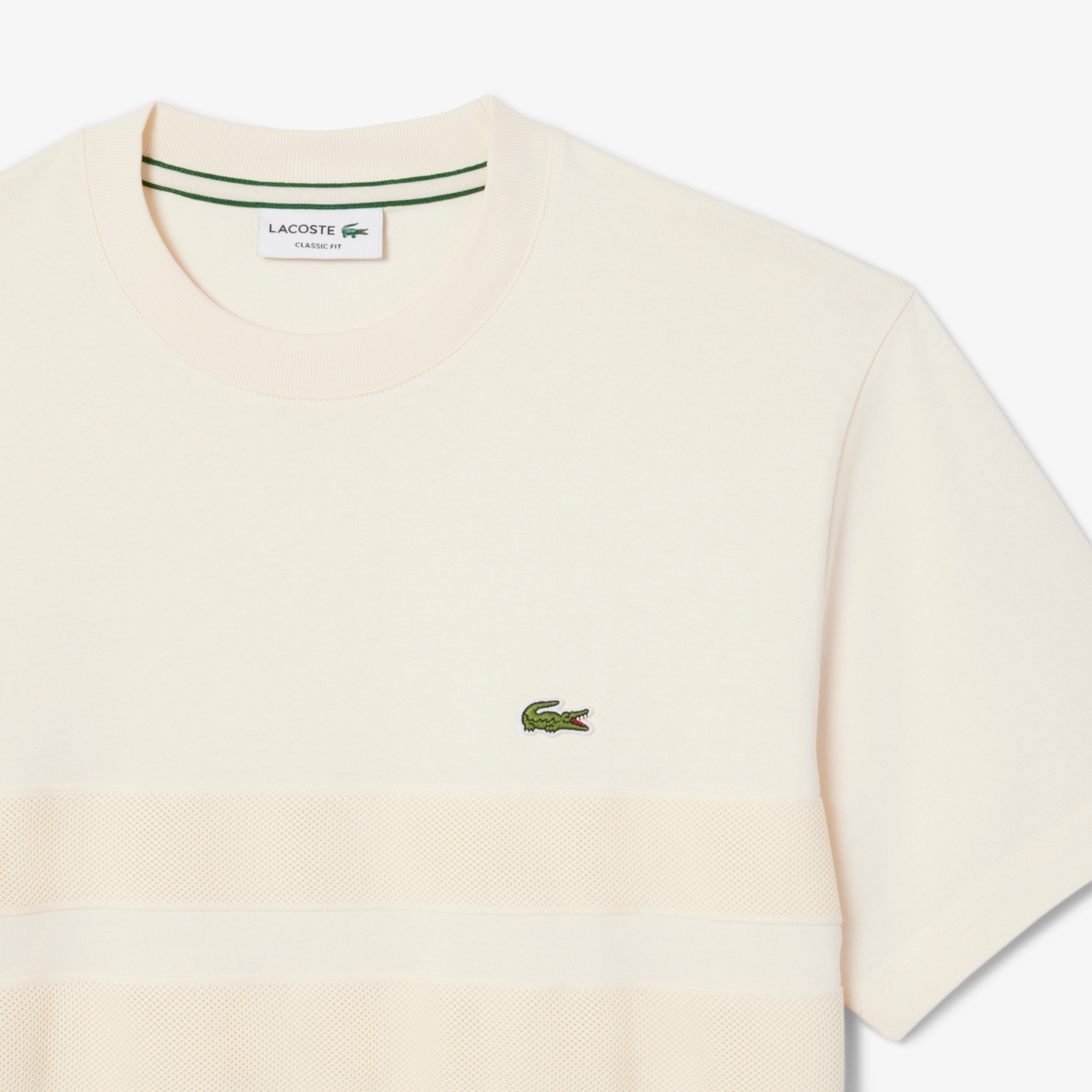 Heavy Jersey Mesh Band T-shirt