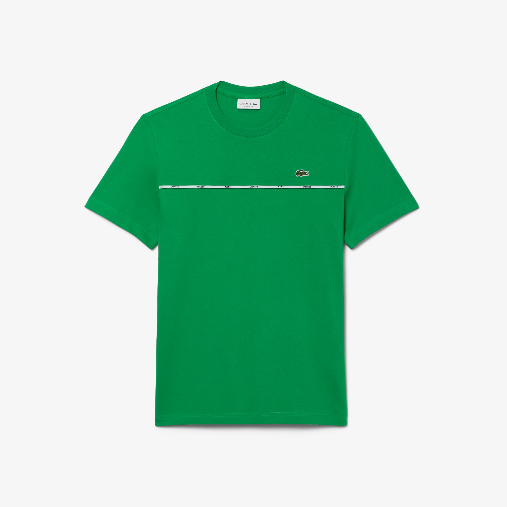 Lacoste Trim Cotton Jersey T-shirt