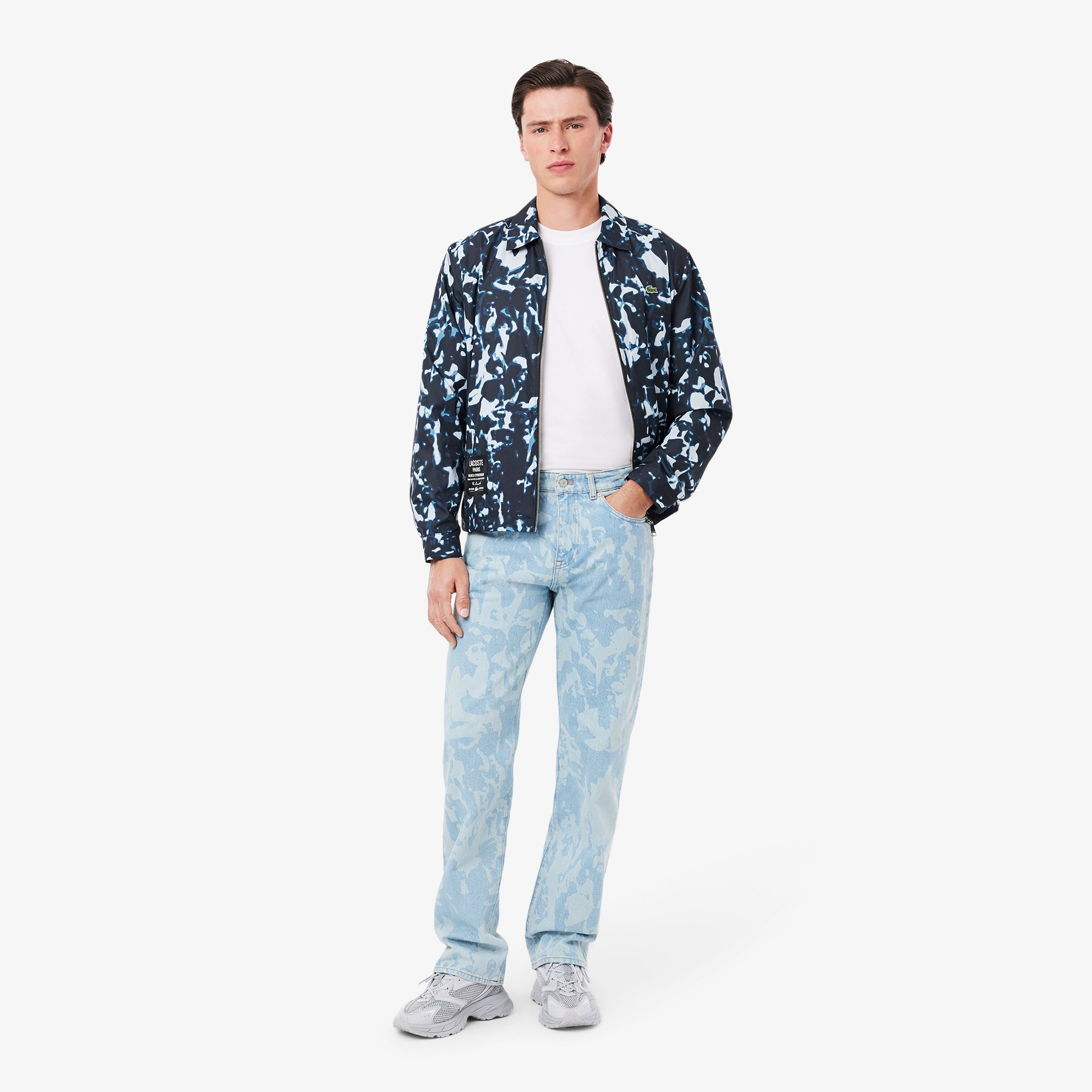 Print Motif Jersey T-shirt