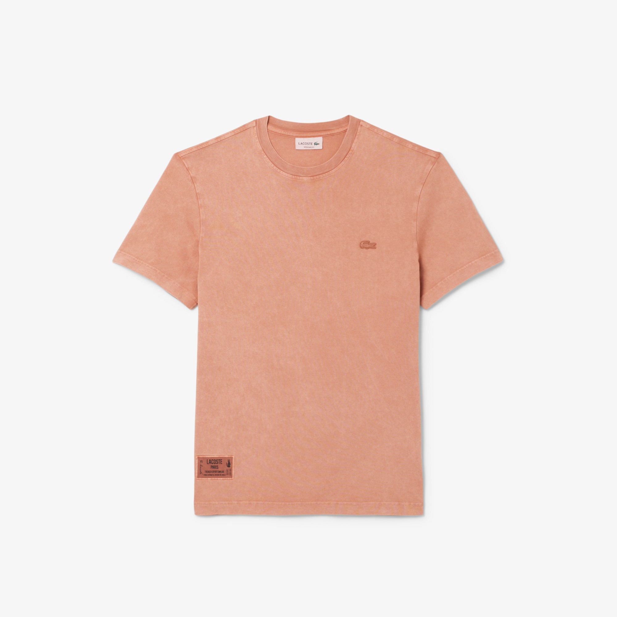 Washed Effect Heavy Jersey T-shirt