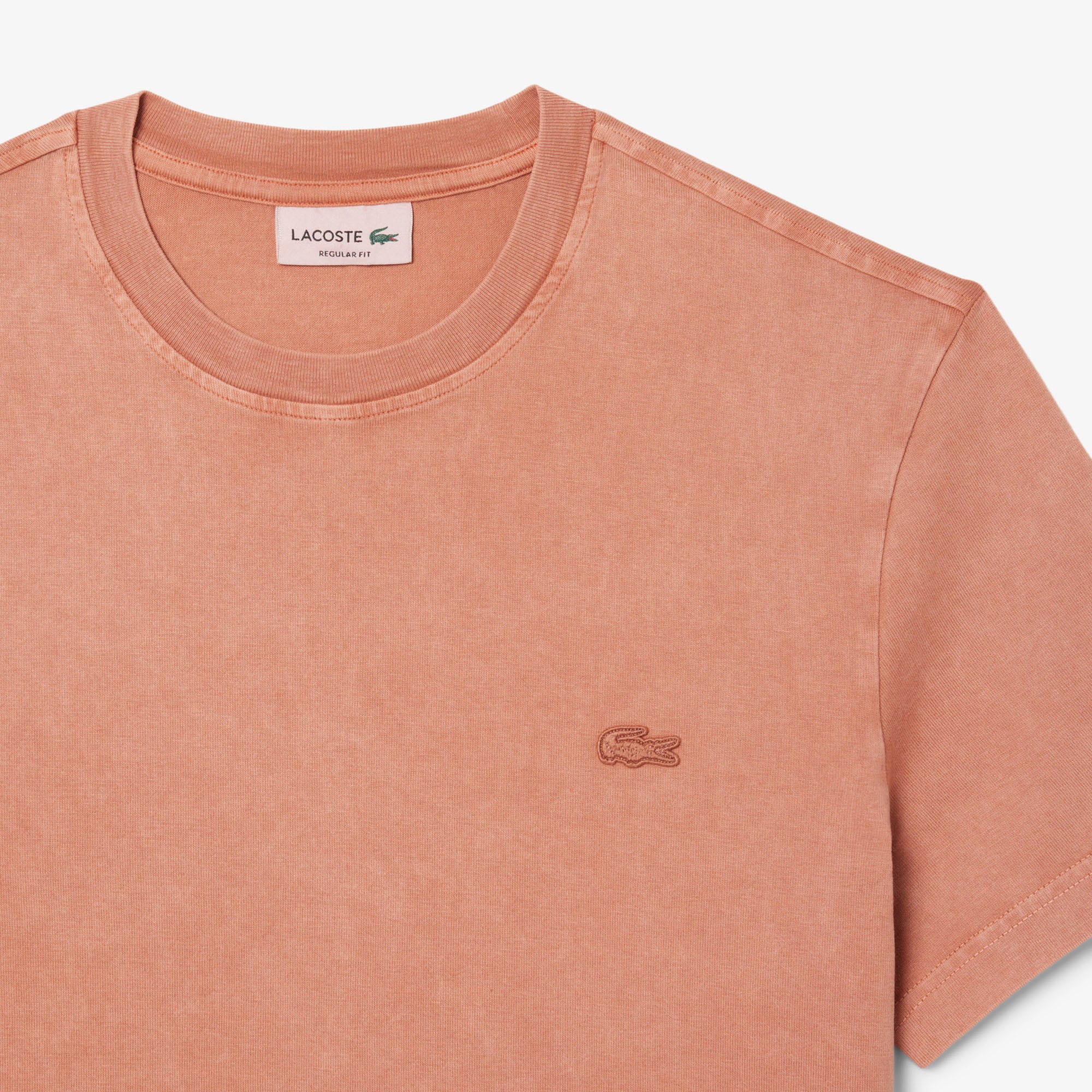 Washed Effect Heavy Jersey T-shirt