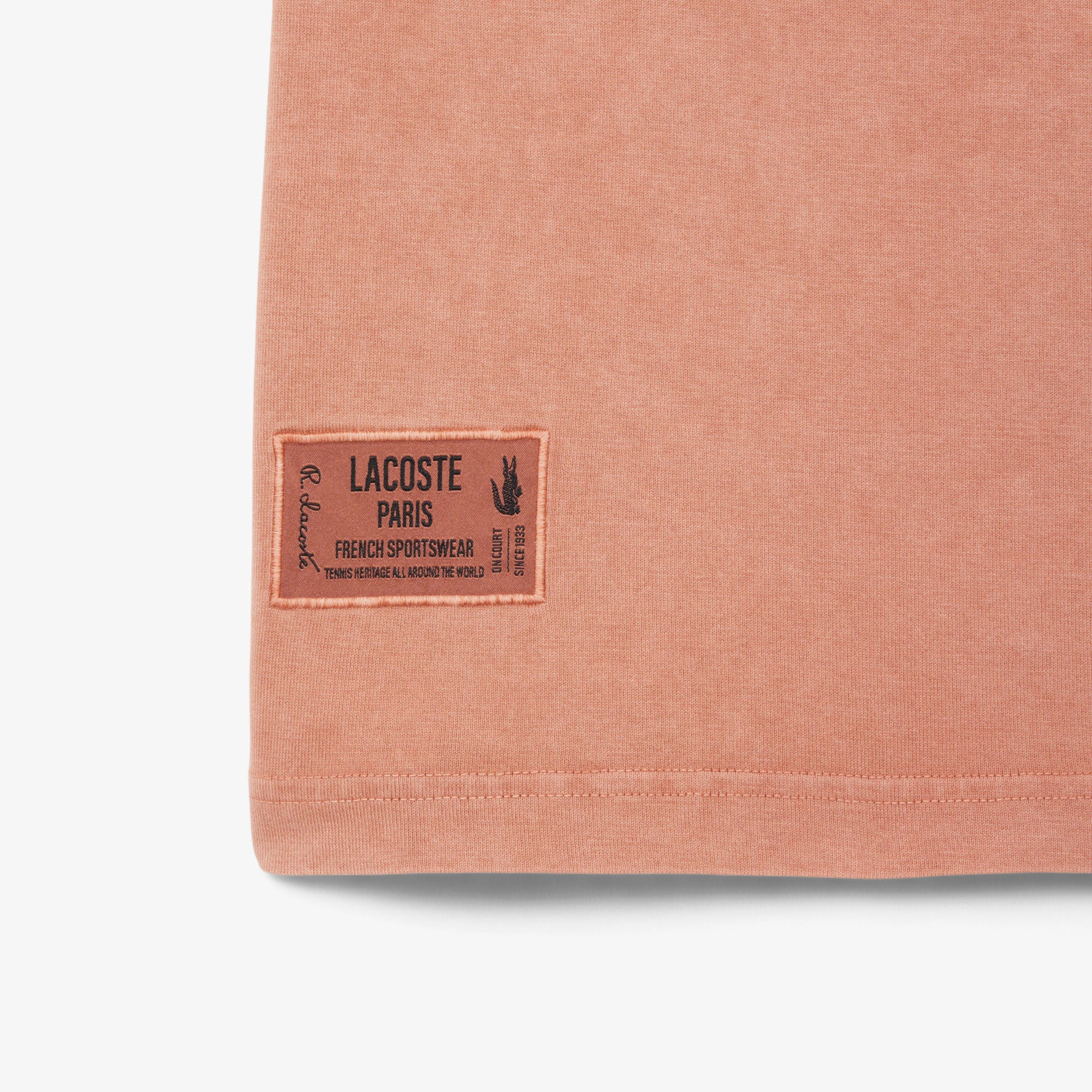 Washed Effect Heavy Jersey T-shirt