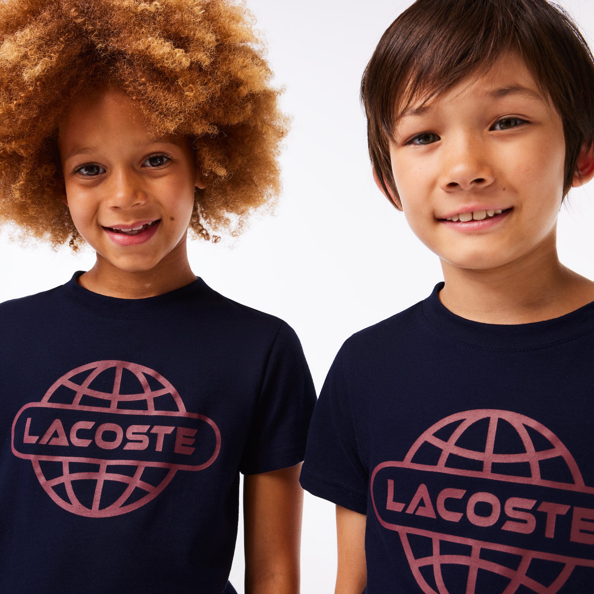 Cotton Jersey Planet Print T-shirt