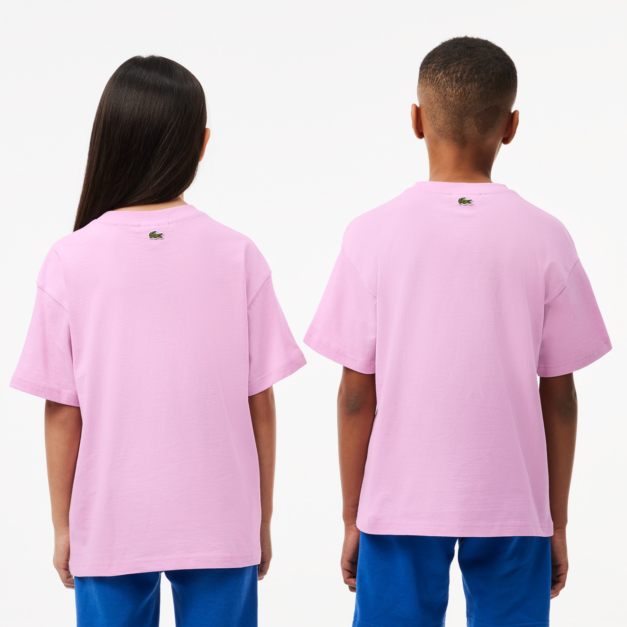 Crocodile Print Cotton T-shirt