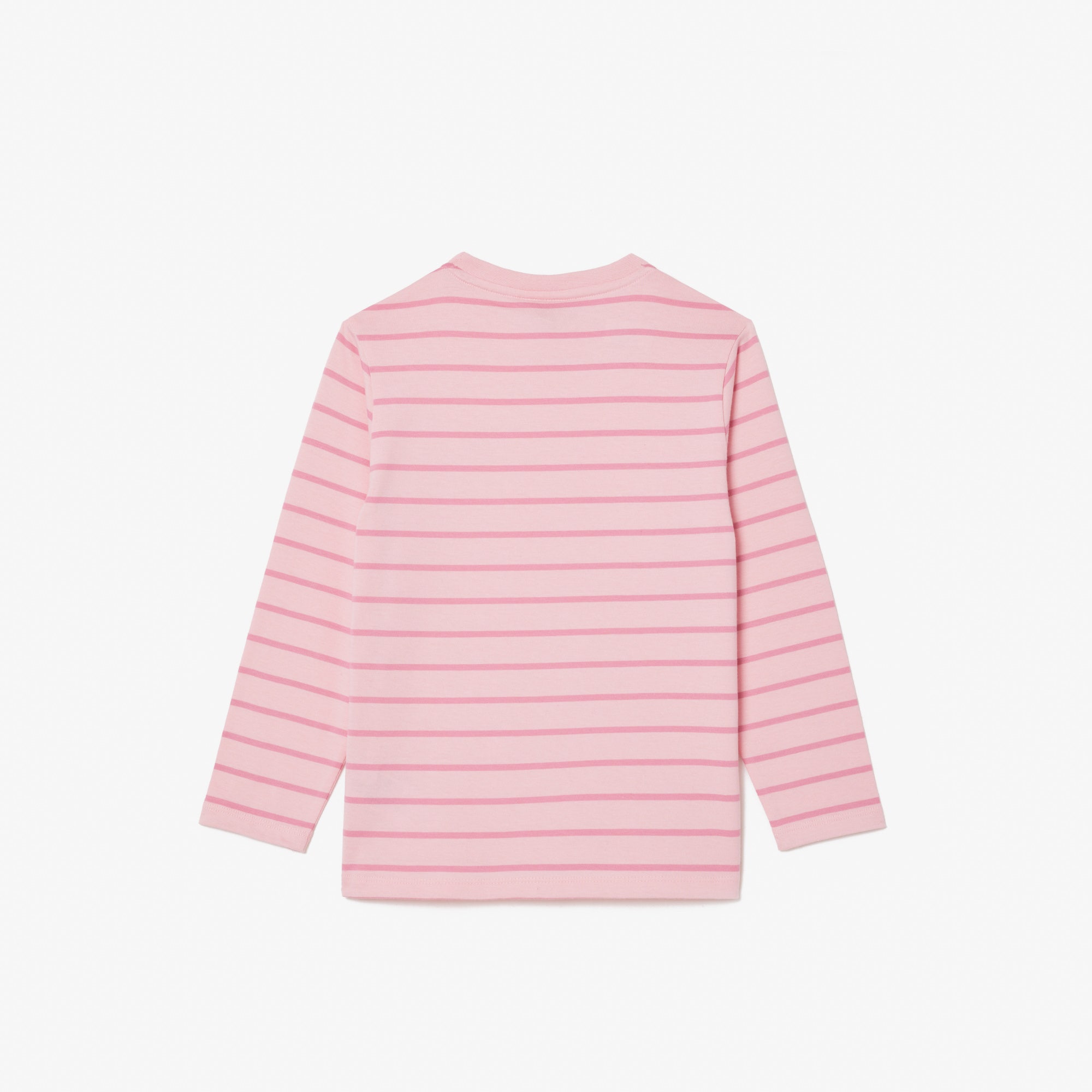 Long Sleeved Striped Heavy Cotton T-shirt
