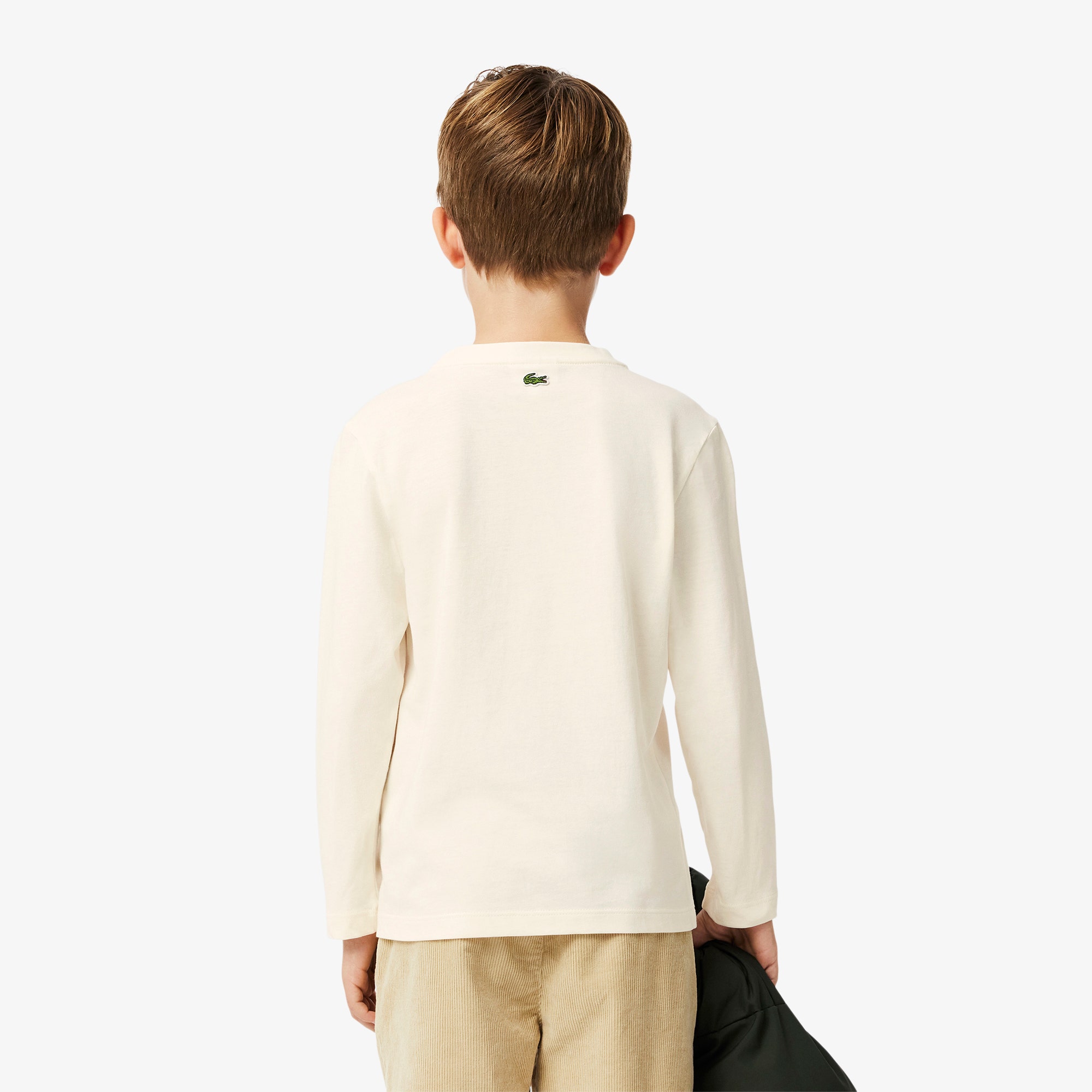 Crocodile Print Cotton T-shirt